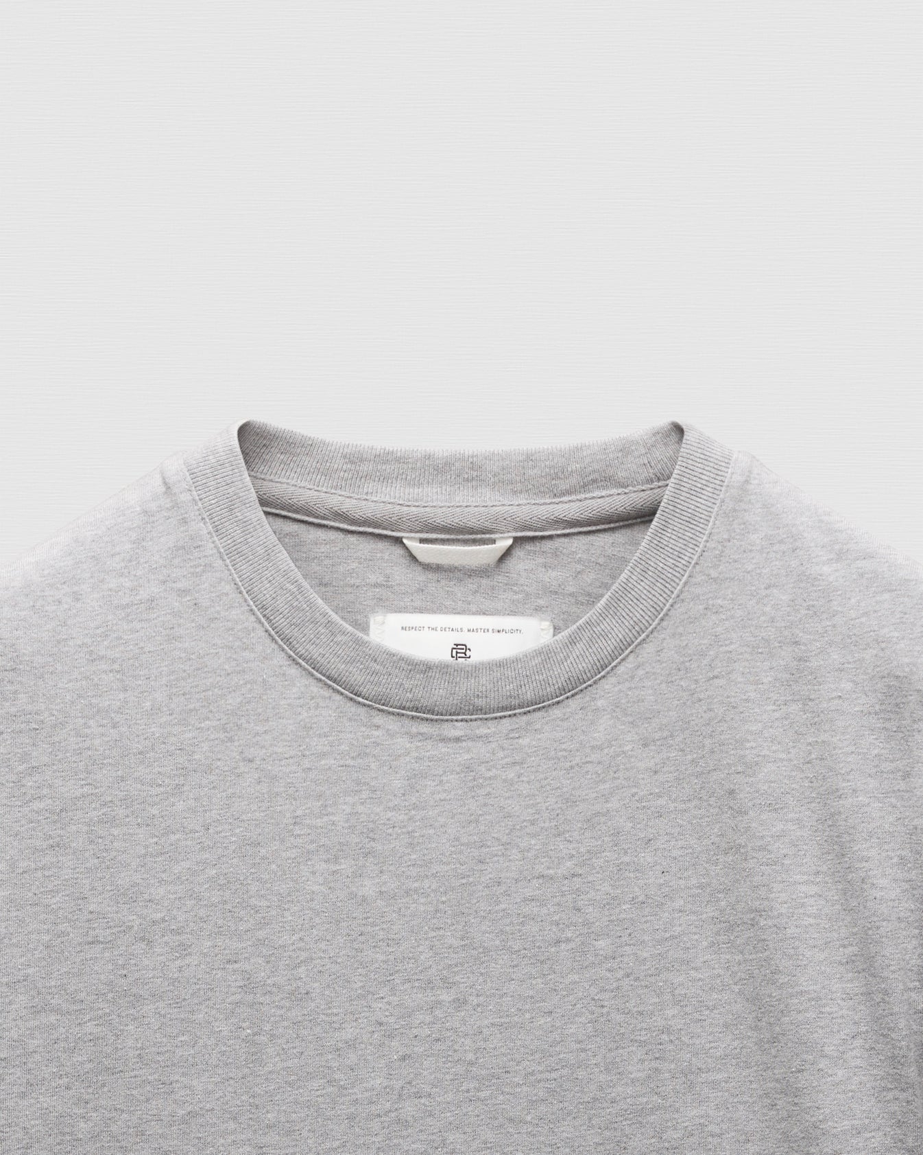 Midweight Jersey Standard T-Shirt Heather Grey