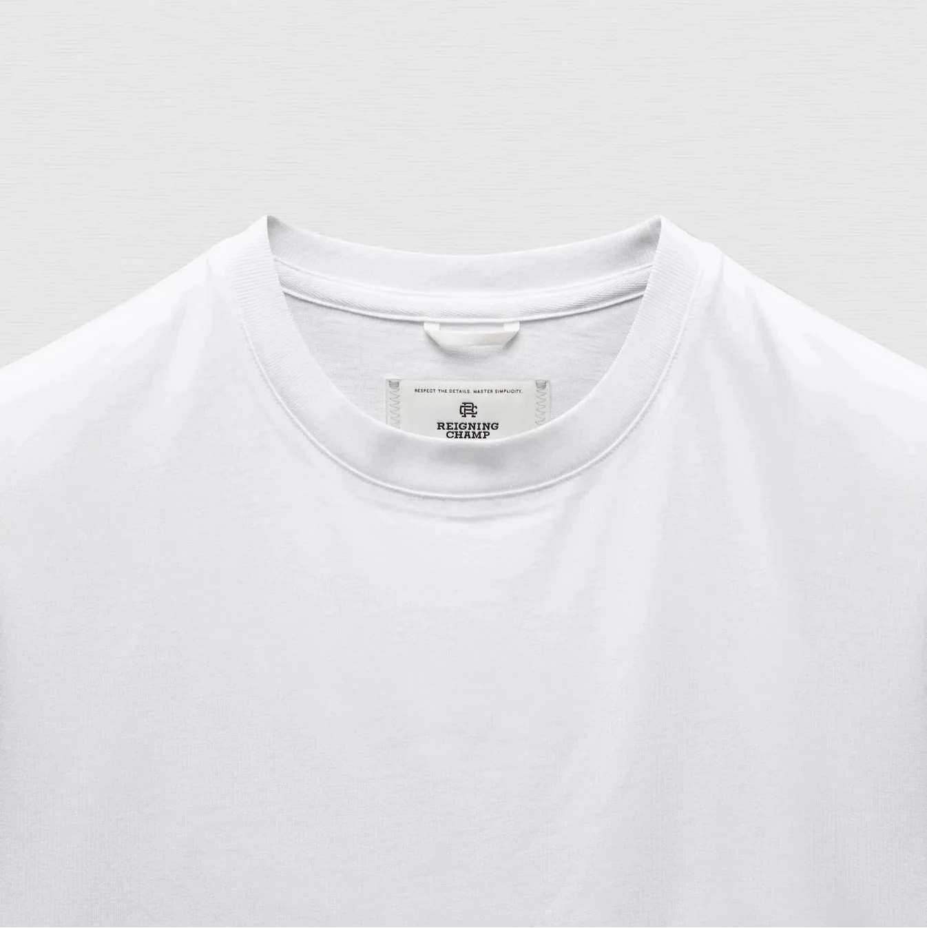 Midweight Jersey Standard T-Shirt White