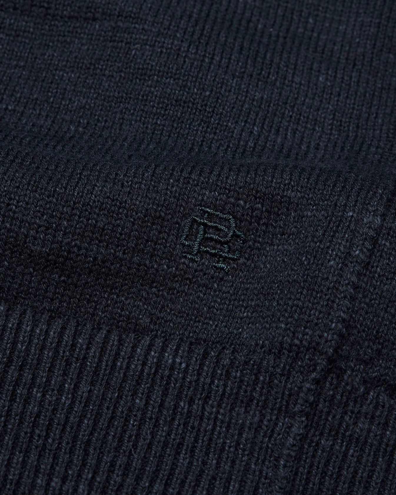 Cotton Slub Laurel Shawl Cardigan Navy