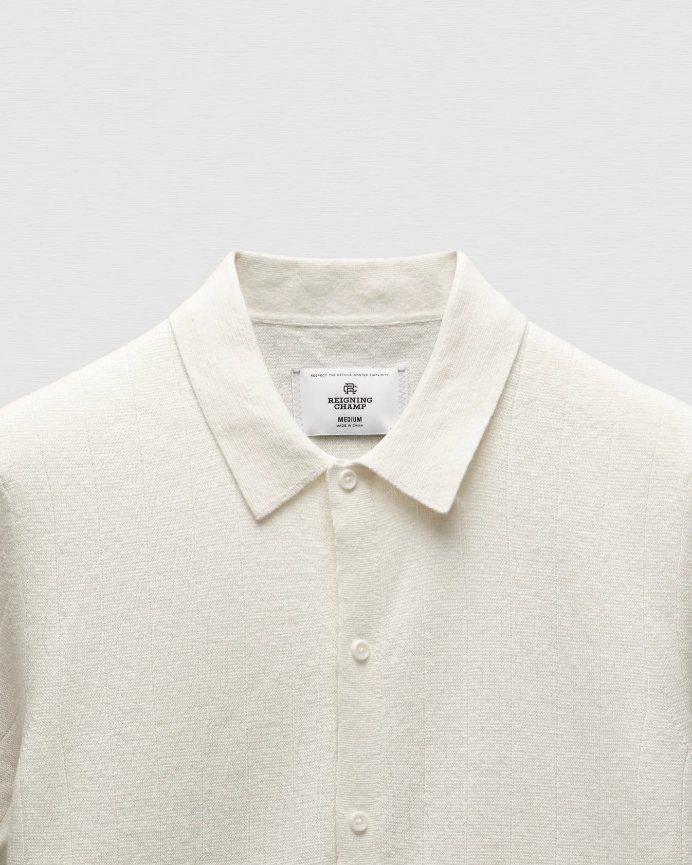 Cotton Linen Piazza Shirt Heather Oatmeal