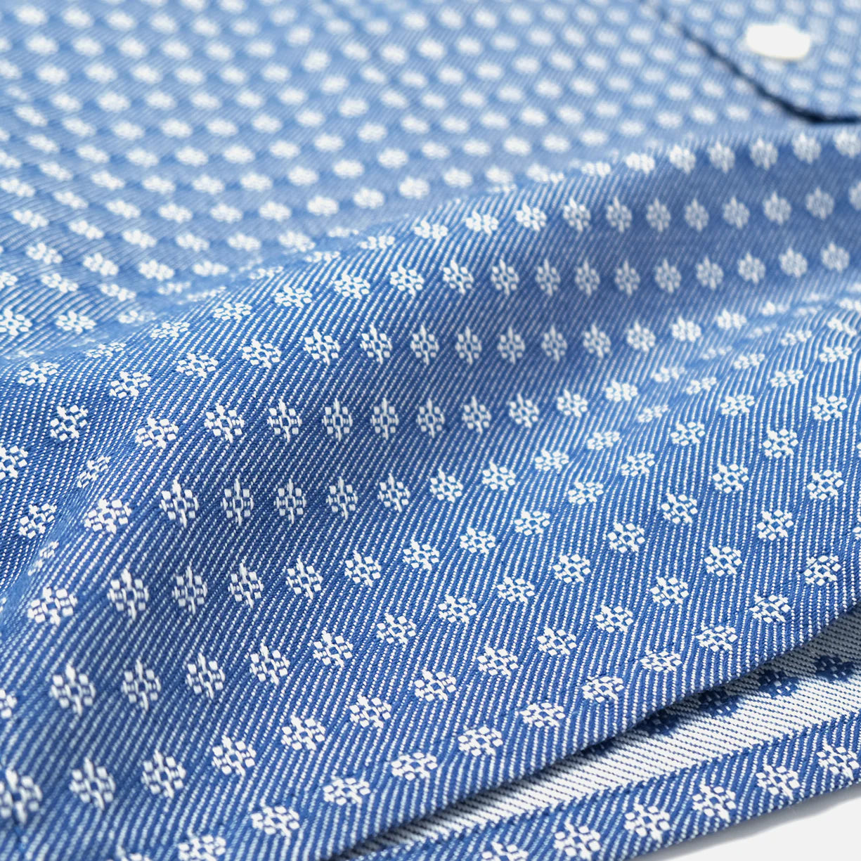 Blue Jay Jacquard Denim Club Shirt