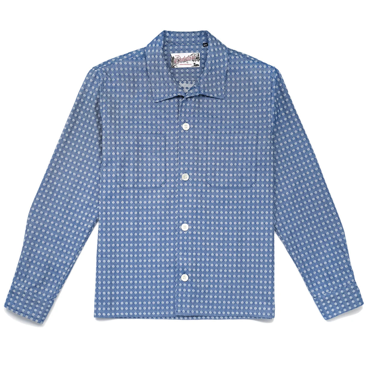 Blue Jay Jacquard Denim Club Shirt