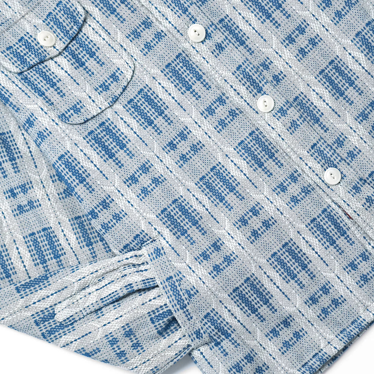 Sashiko Blanket Overshirt