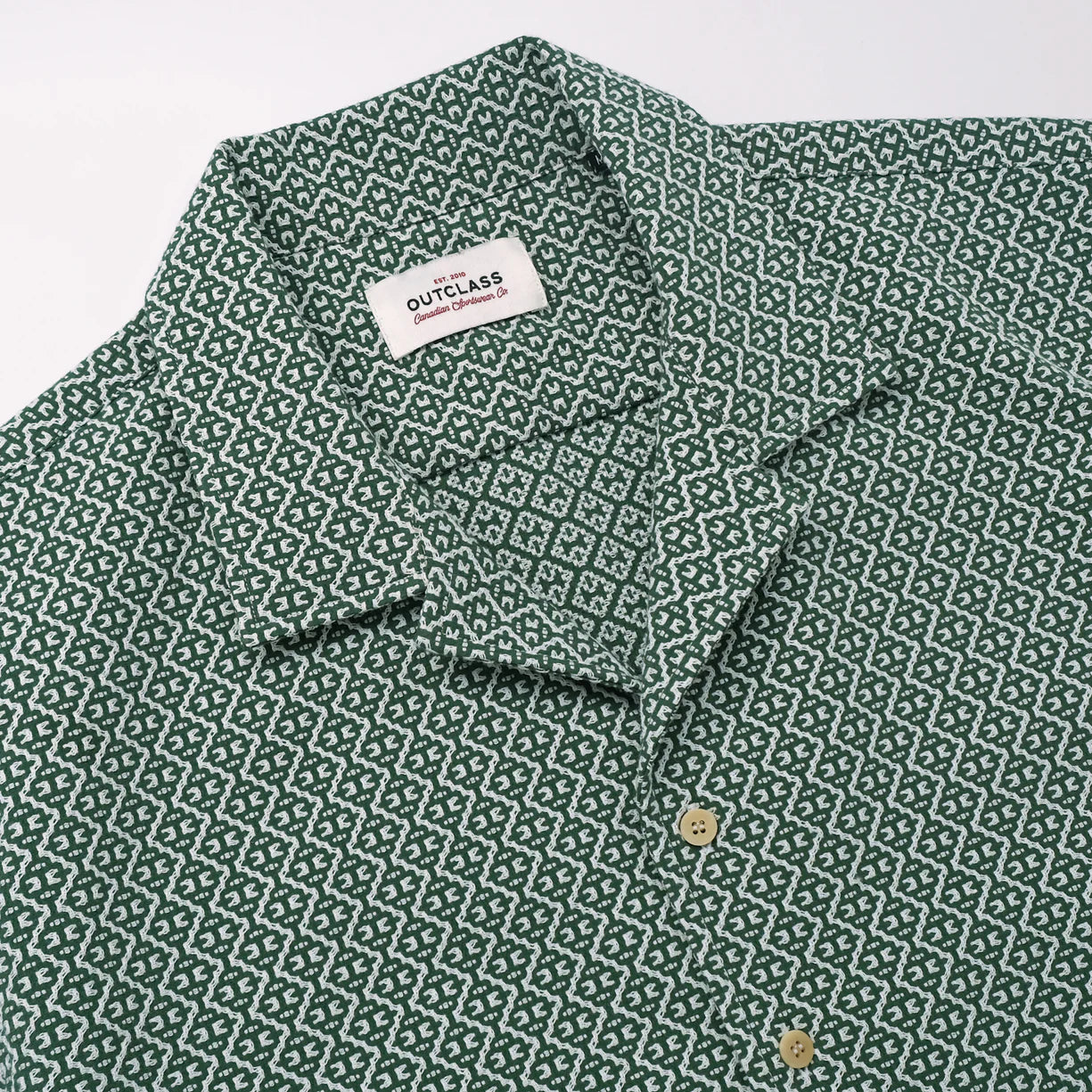 Pine Jacquard S/S Havana Shirt