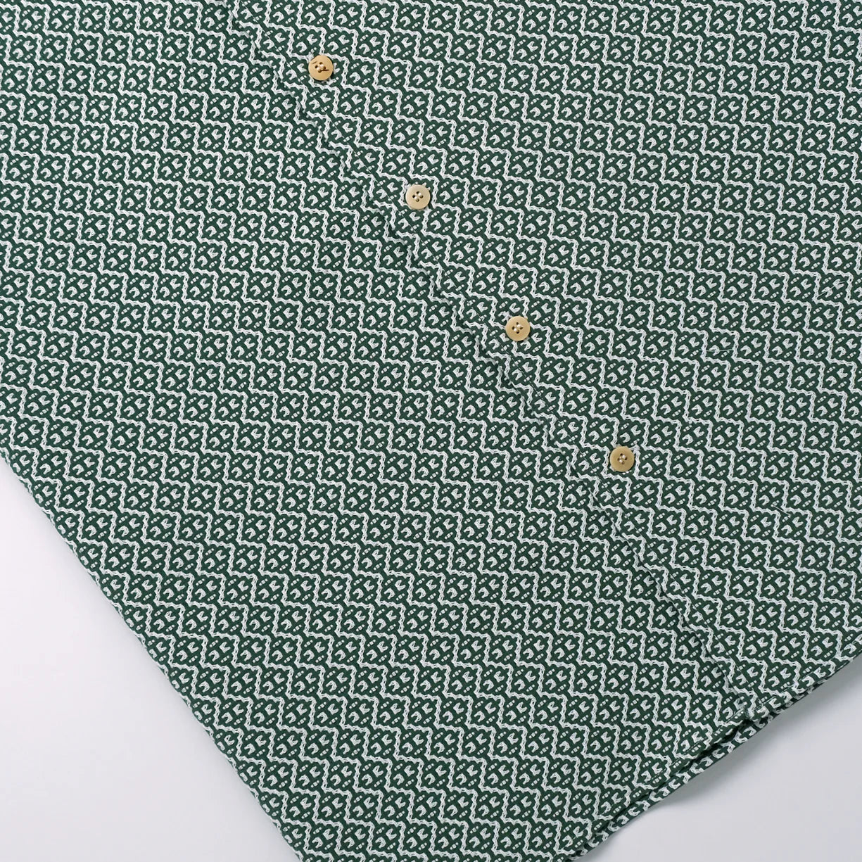 Pine Jacquard S/S Havana Shirt