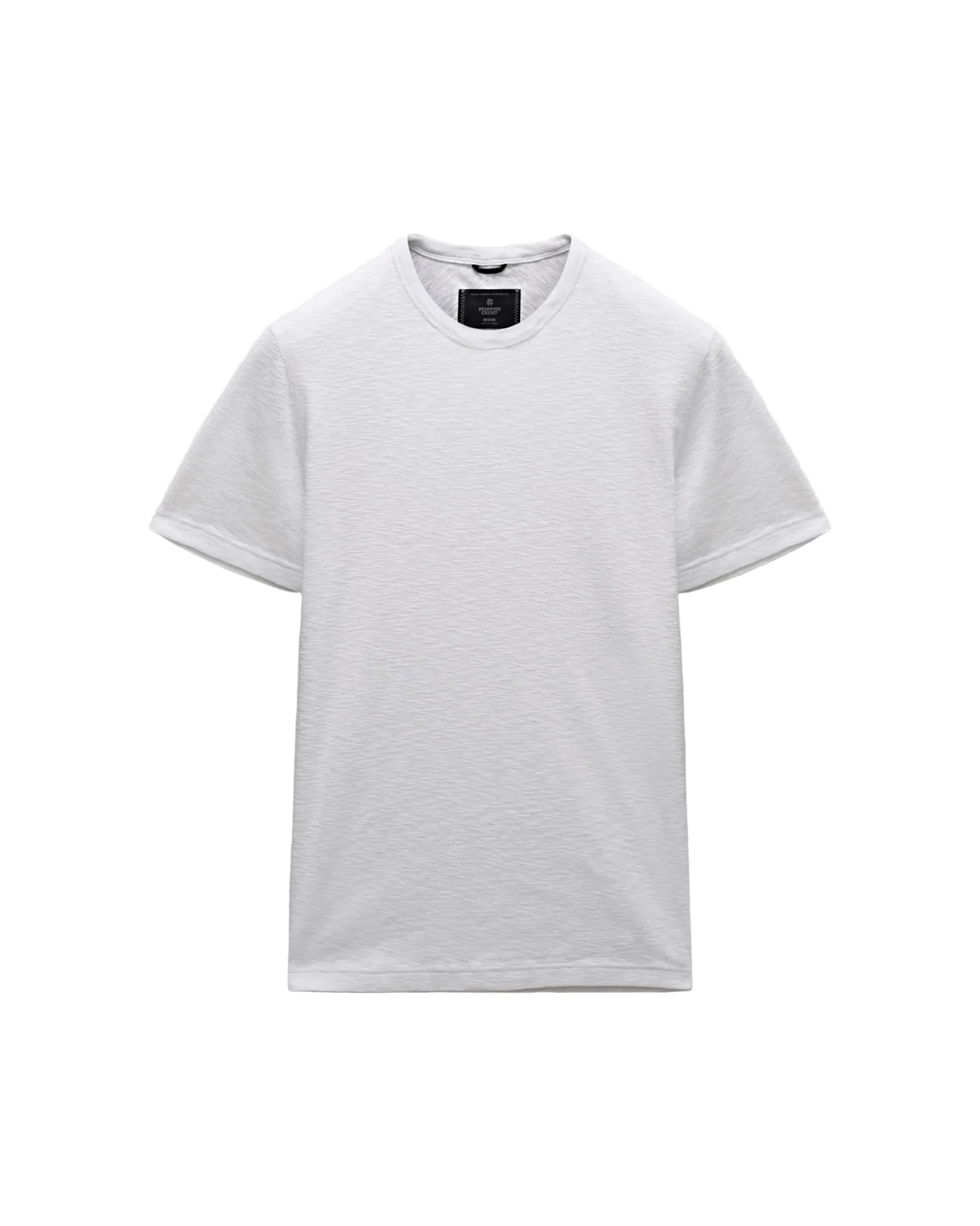 1x1 Slub Slim Tee White
