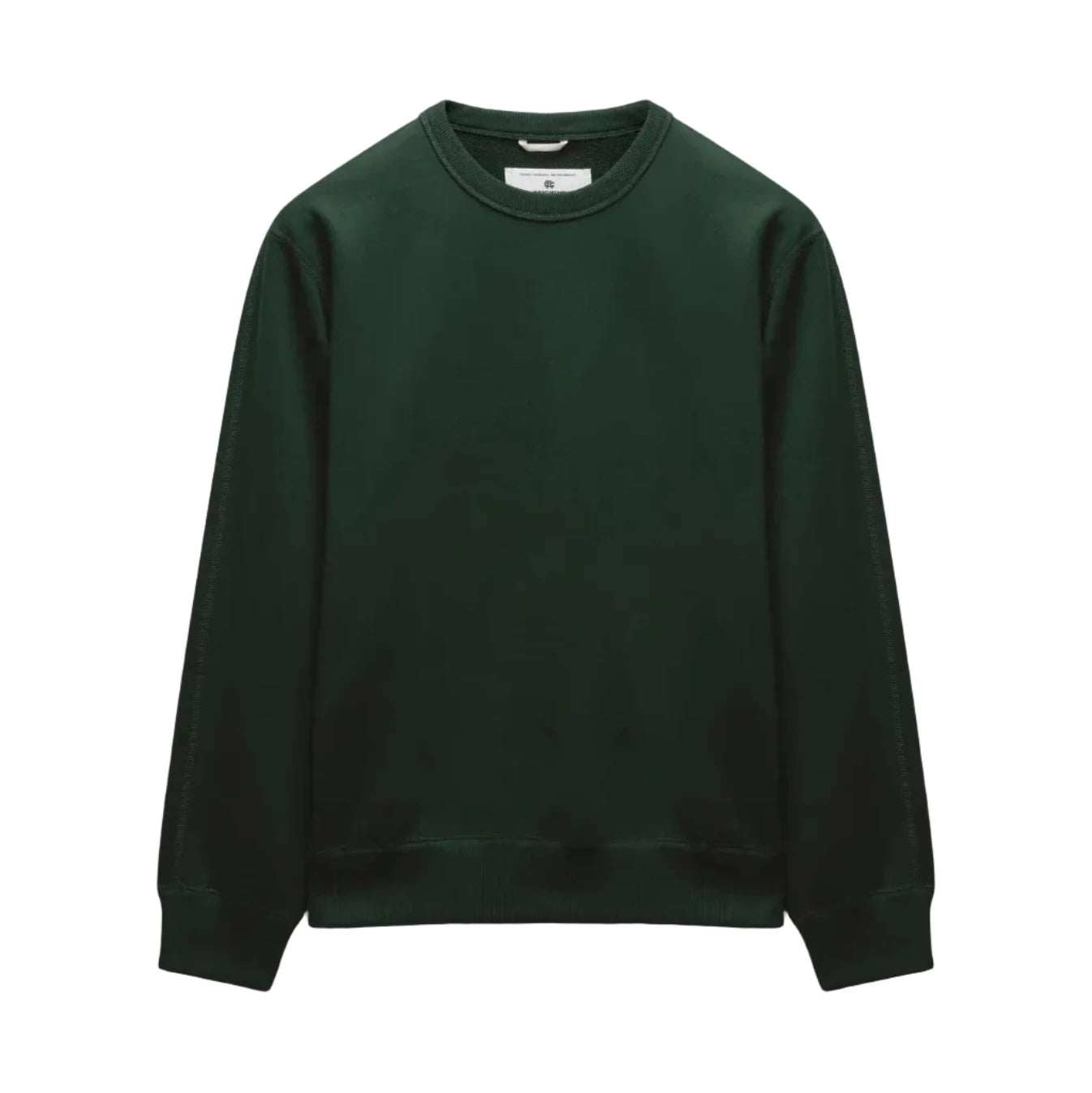 Midweight Terry Standard Fit Crewneck British Racing Green