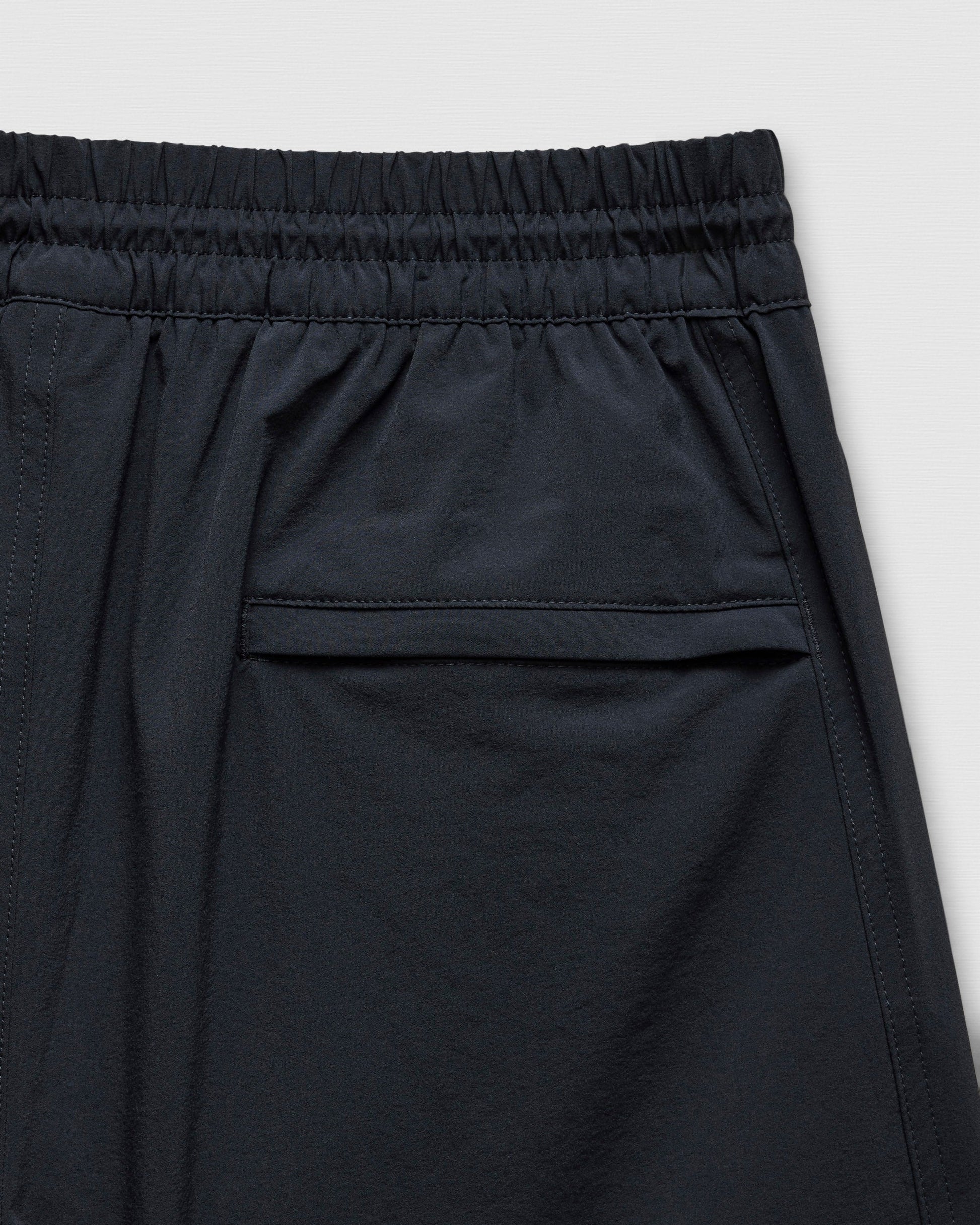 Stretch Nylon Utility Standard Short 6" Navy