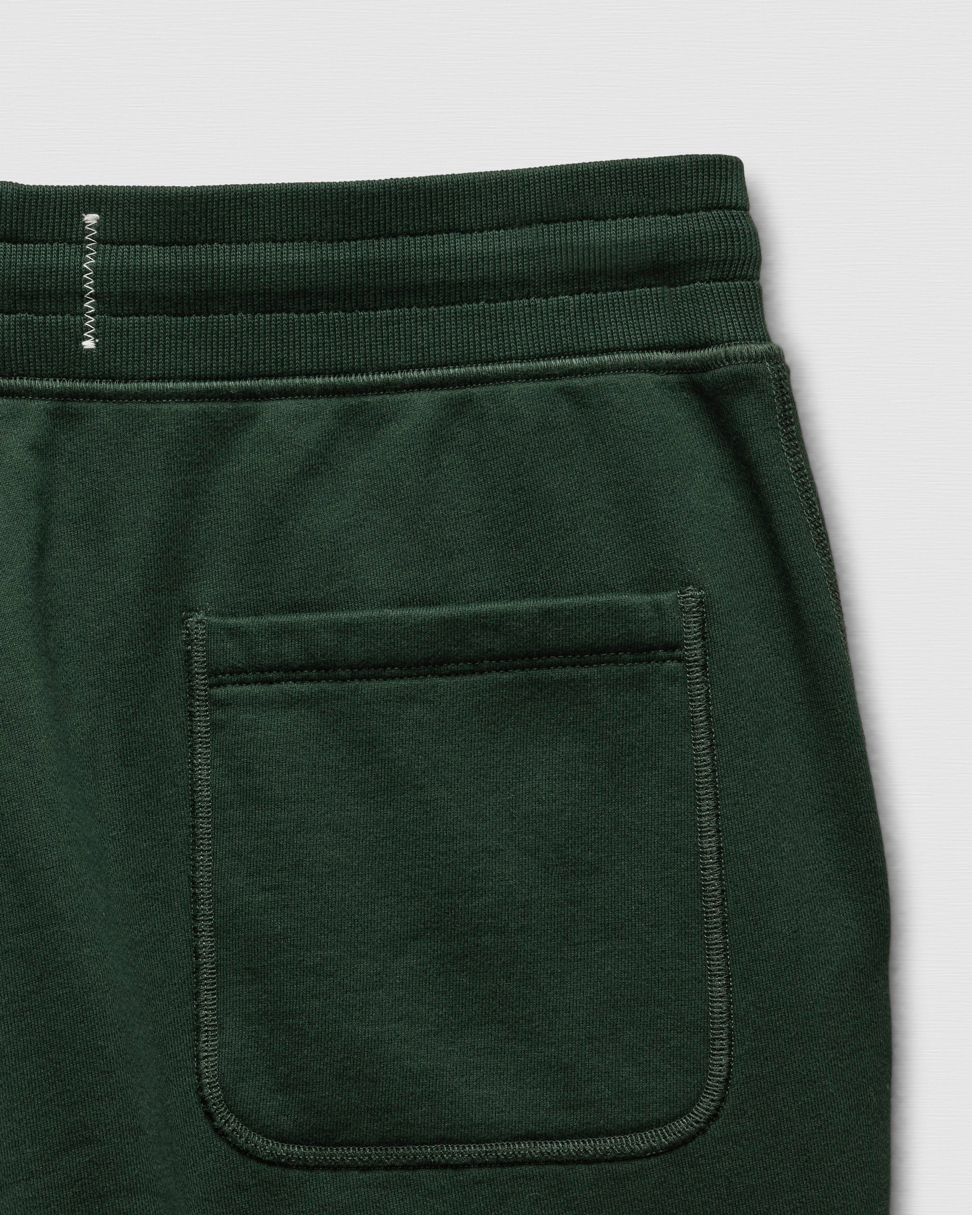 Midweight Terry Standard Fit Sweatshort 7" - British Racing Green