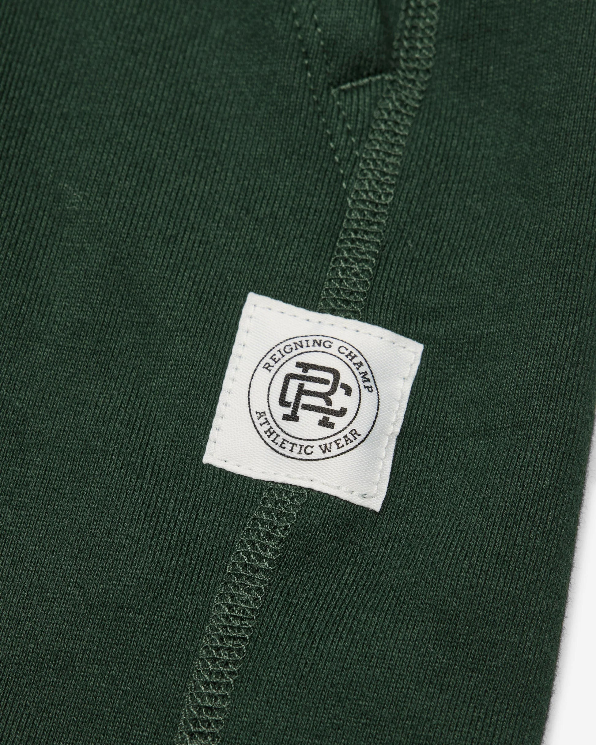 Midweight Terry Standard Fit Sweatshort 7" - British Racing Green