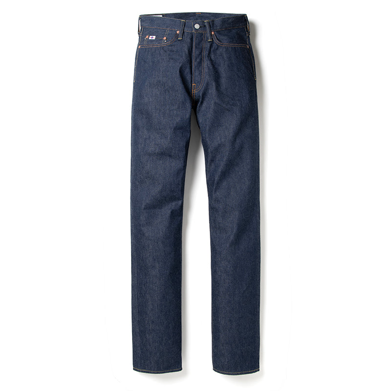 SD-800S Natural Indigo Tapered Selvedge Denim One Wash