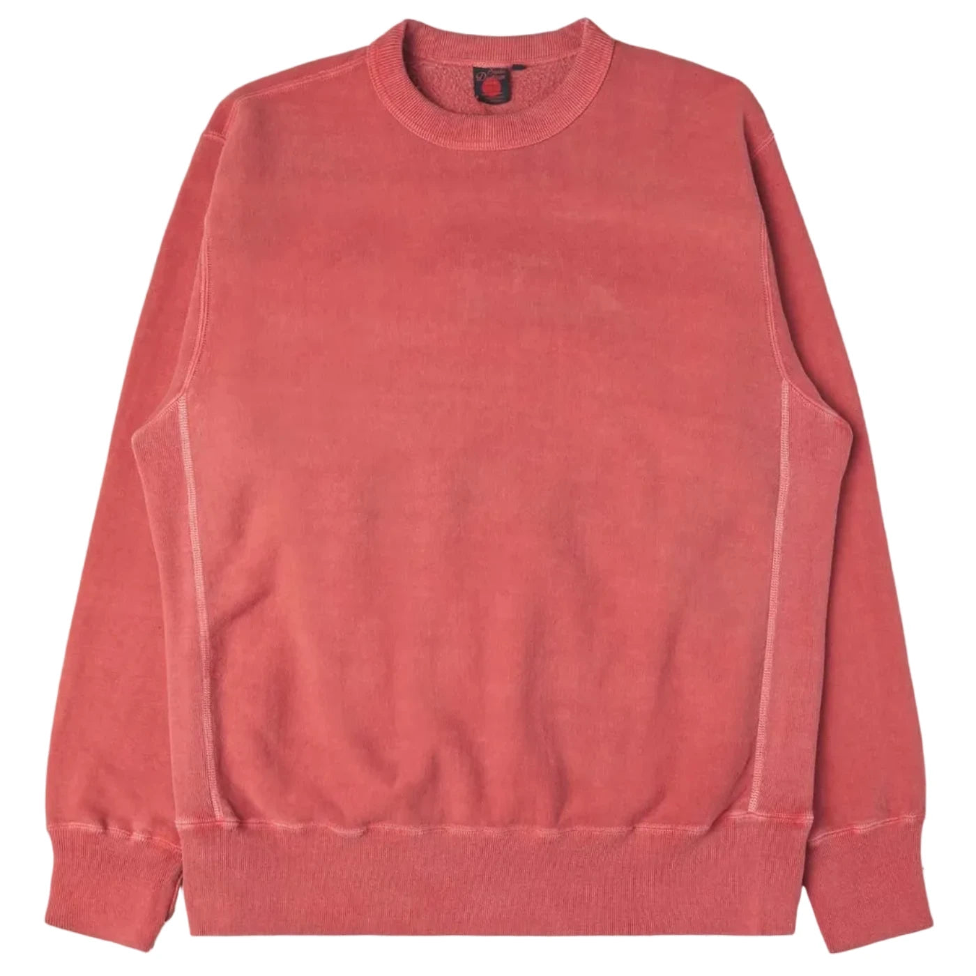 Bengala Dye Loopwheel Sweatshirt - Red