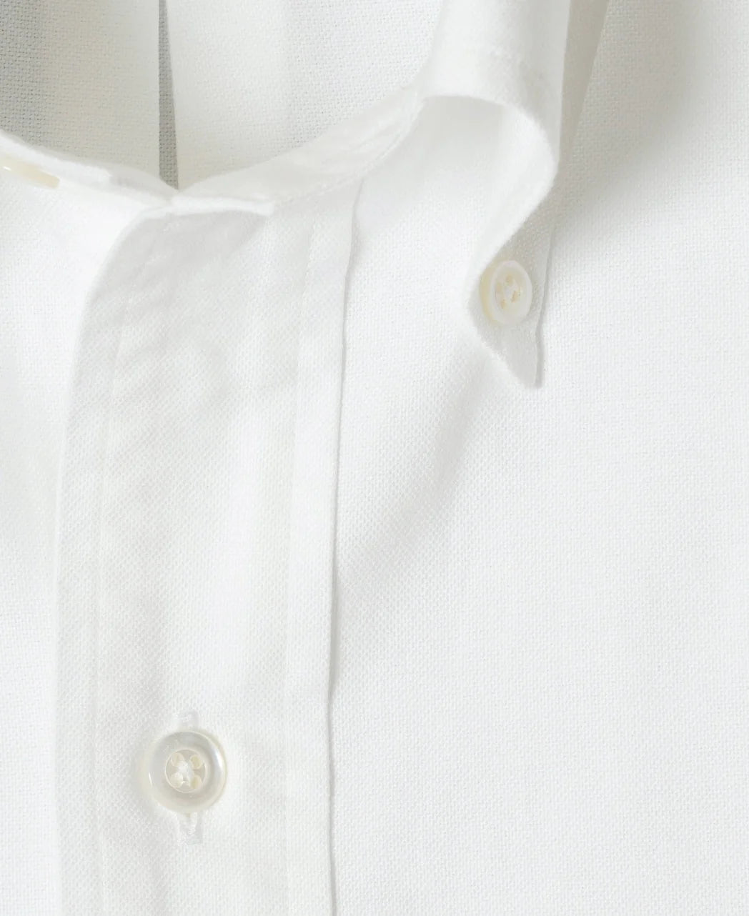 Kamakura Shirt Ametora Button-Down Selvedge Oxford Shirt White