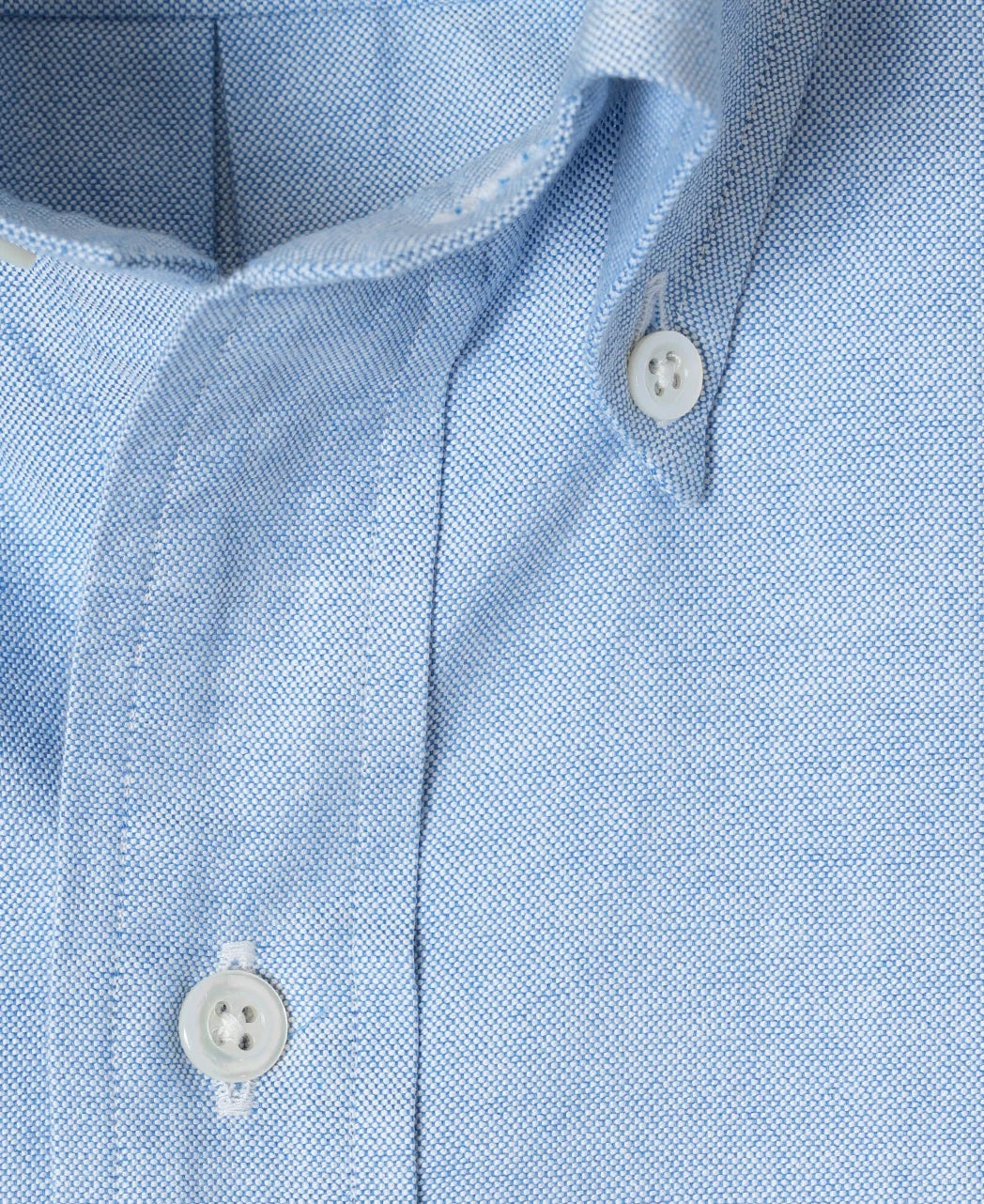 Kamakura Shirt Ametora Button-Down Selvedge Oxford Shirt Blue