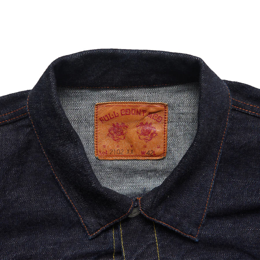 2102XXW 15.5oz Selvedge Denim Type 2 Jacket Indigo