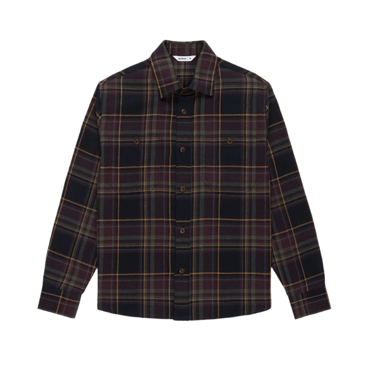 Utility Flannel Black Olive