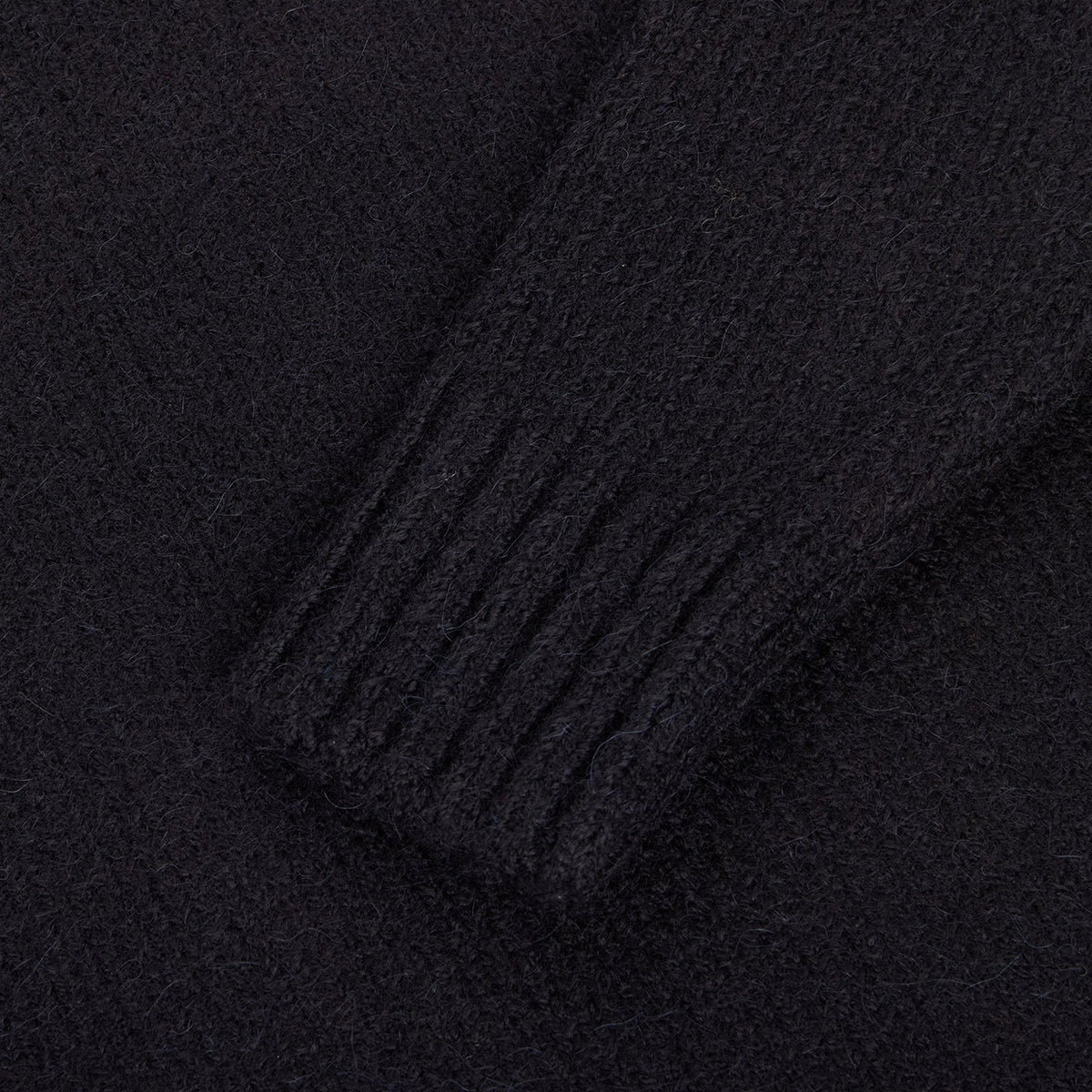 Alpaca Crewneck Black