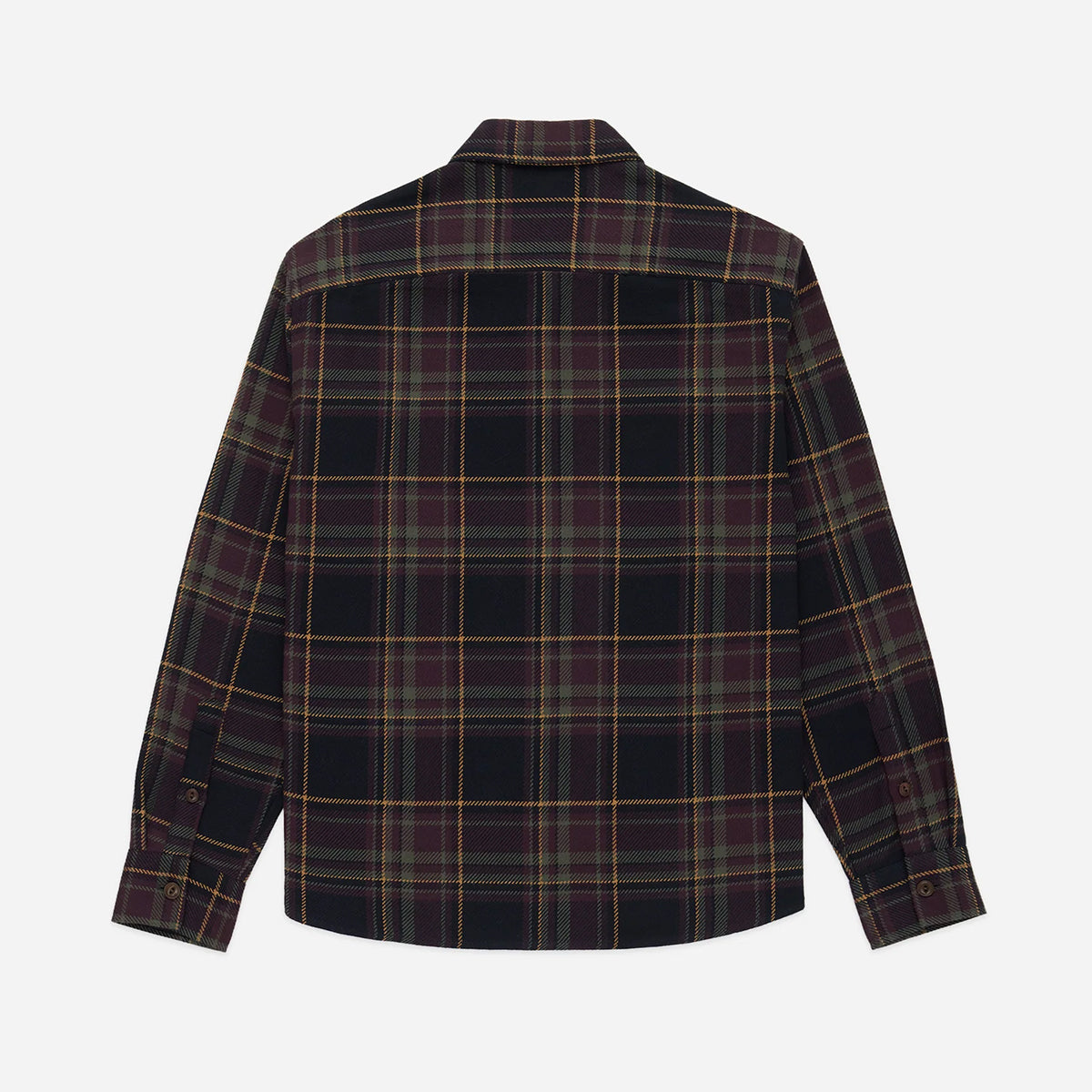 Utility Flannel Black Olive