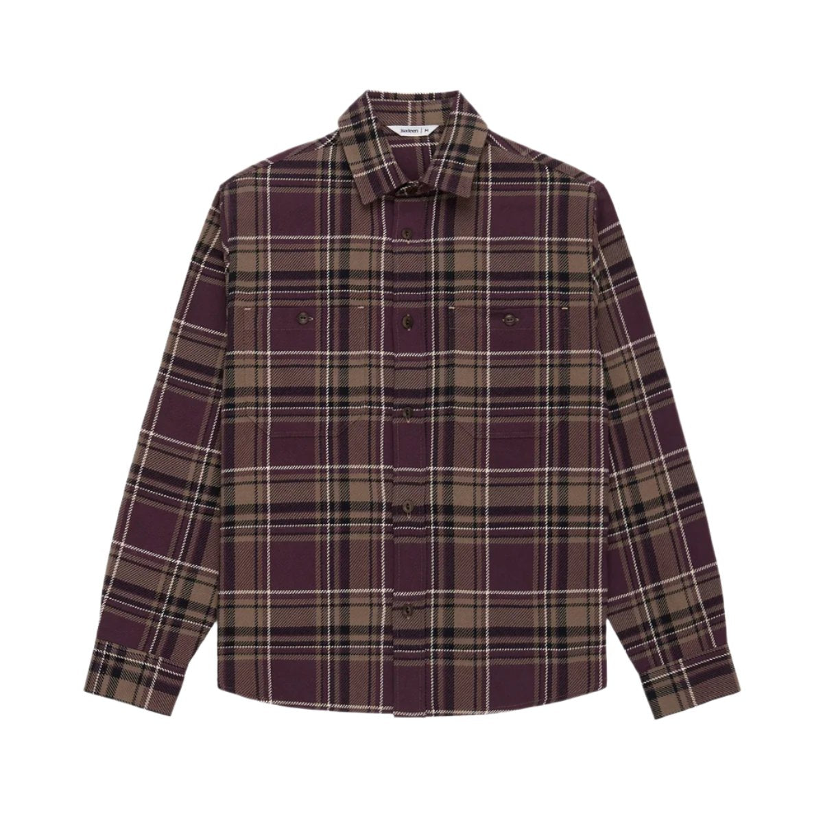 Utility Flannel Burgundy Oak Plaid