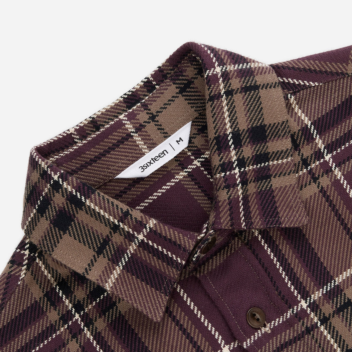 Utility Flannel Burgundy Oak Plaid