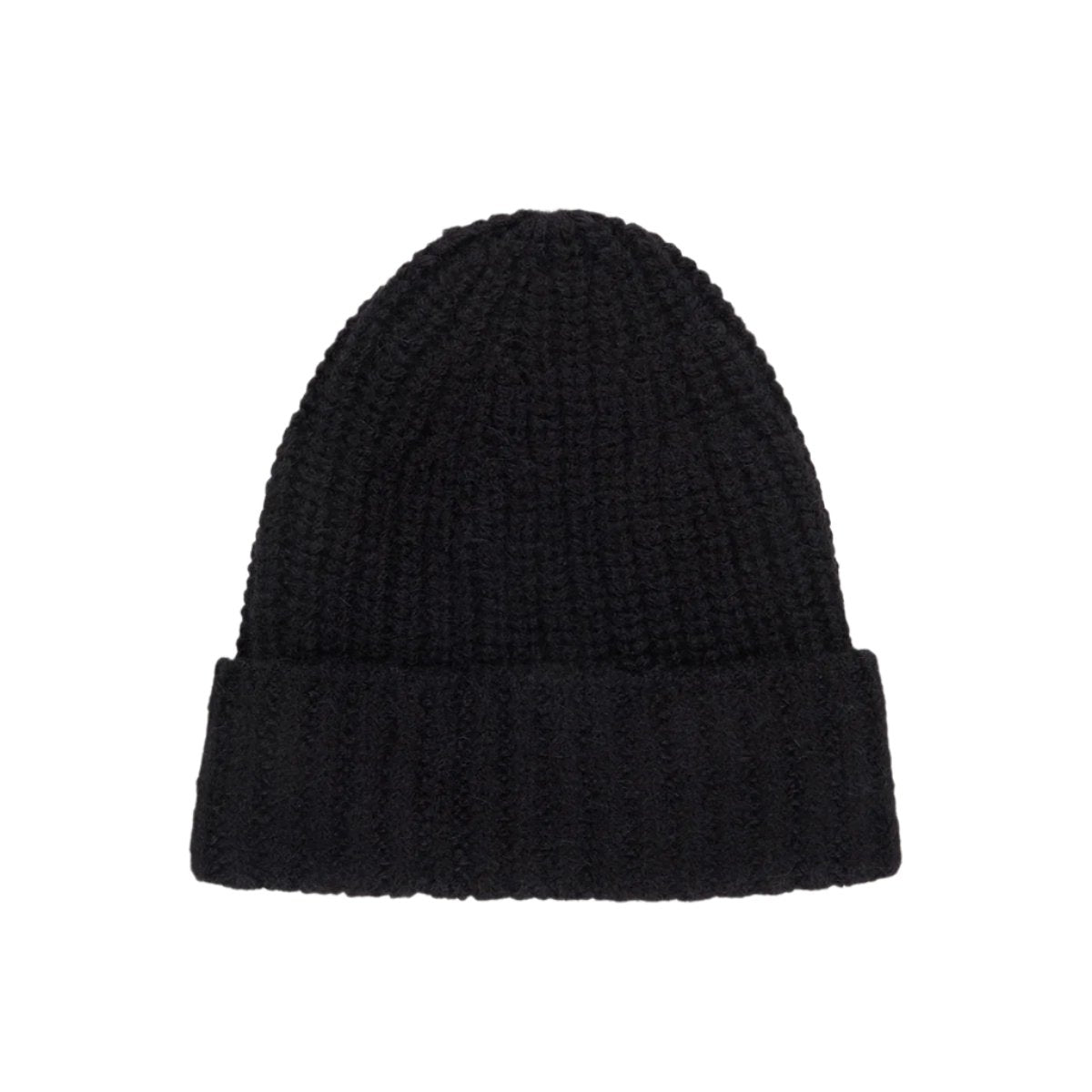 Alpaca Watch Cap Black