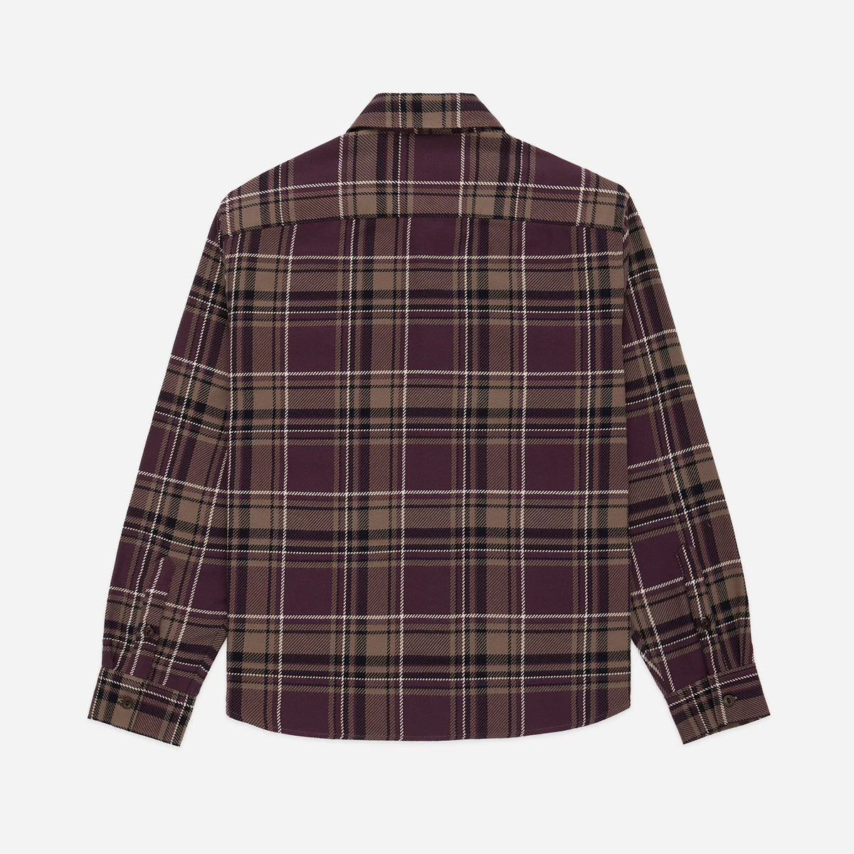 Utility Flannel Burgundy Oak Plaid