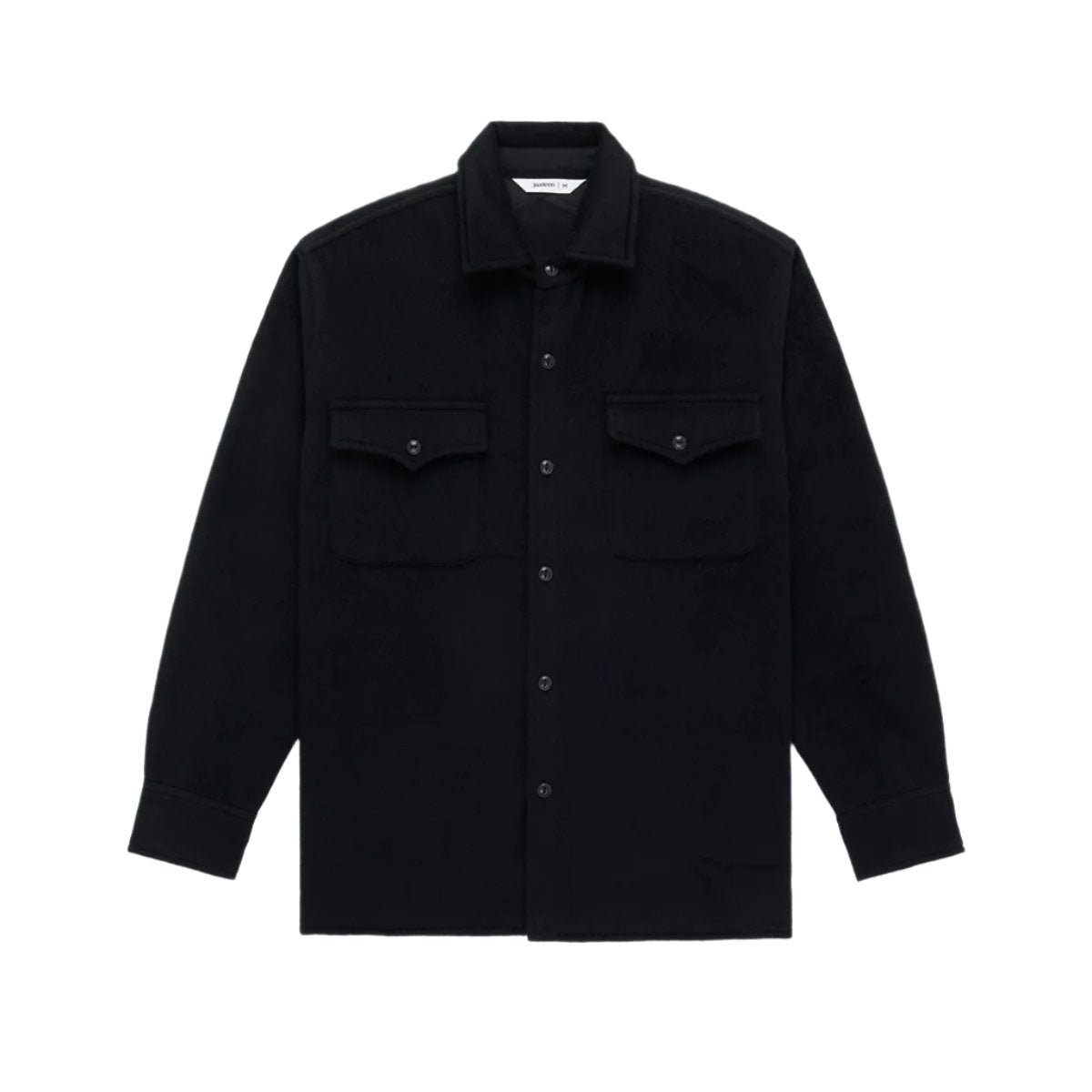 USN Overshirt Black Wool/Angora