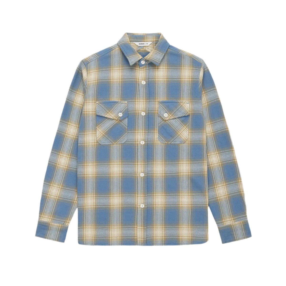 Crosscut Flannel Powder Blue