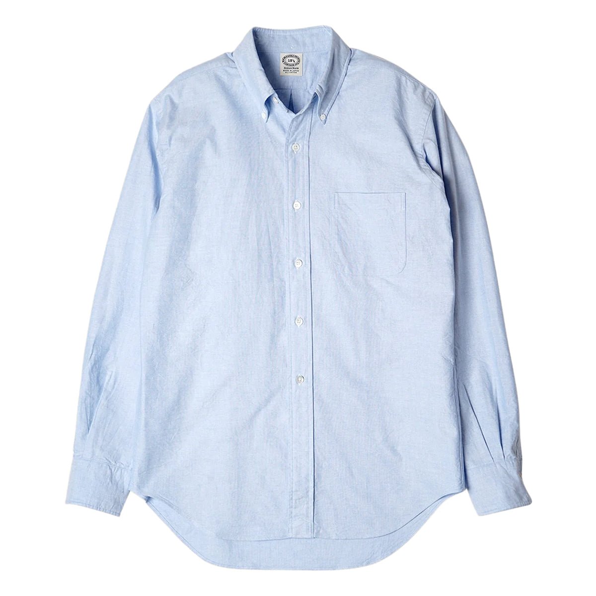 Vintage Ivy Button-Down Oxford Shirt Blue