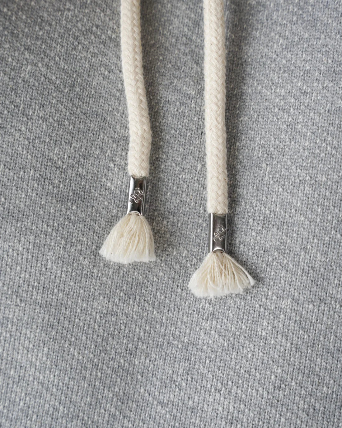 Pullover Hoodie Double Heavyweight French Terry Heather Grey