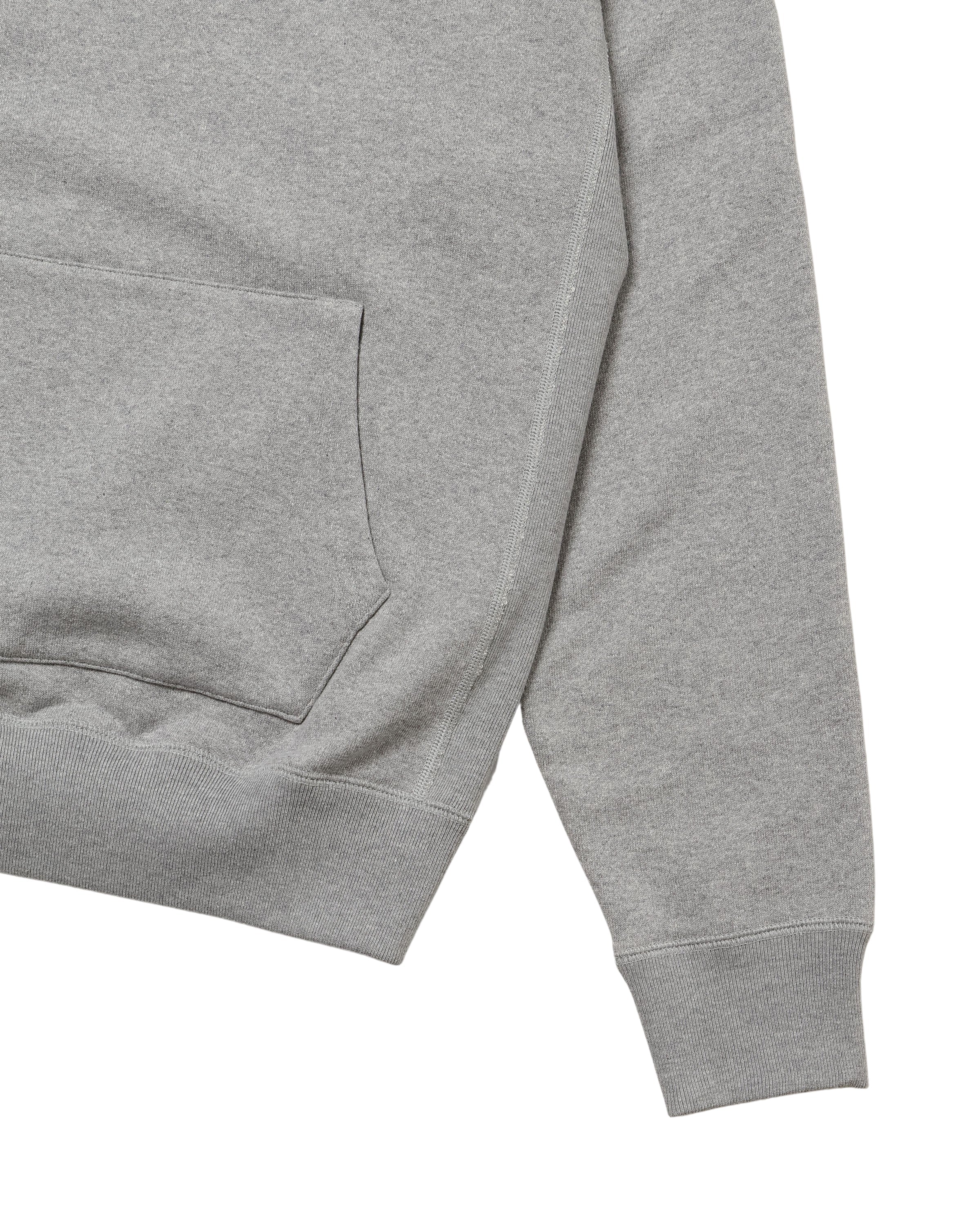 Pullover Hoodie Super Looper French Terry Heather Grey