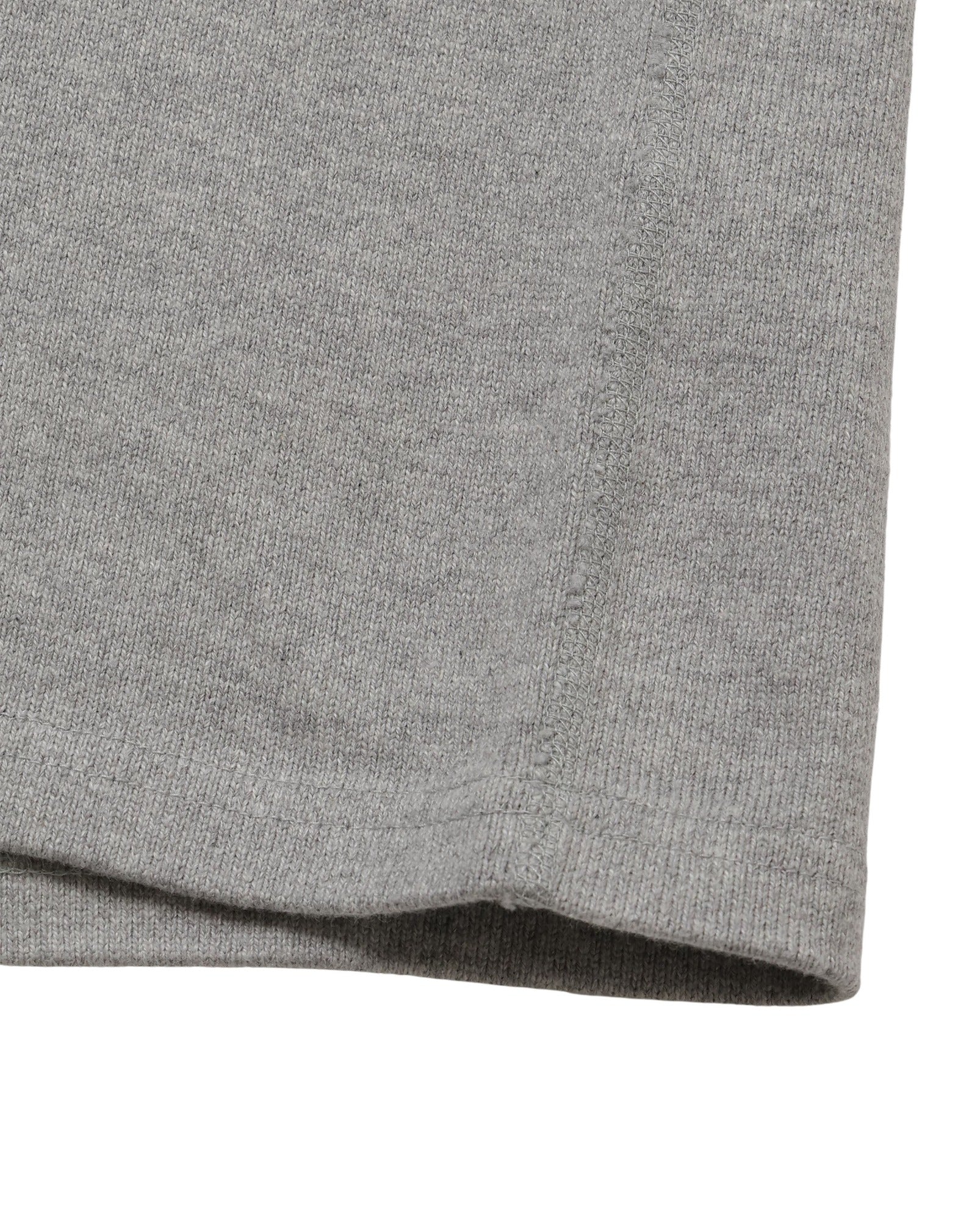 Double Heavyweight T-Shirt - Heather Grey