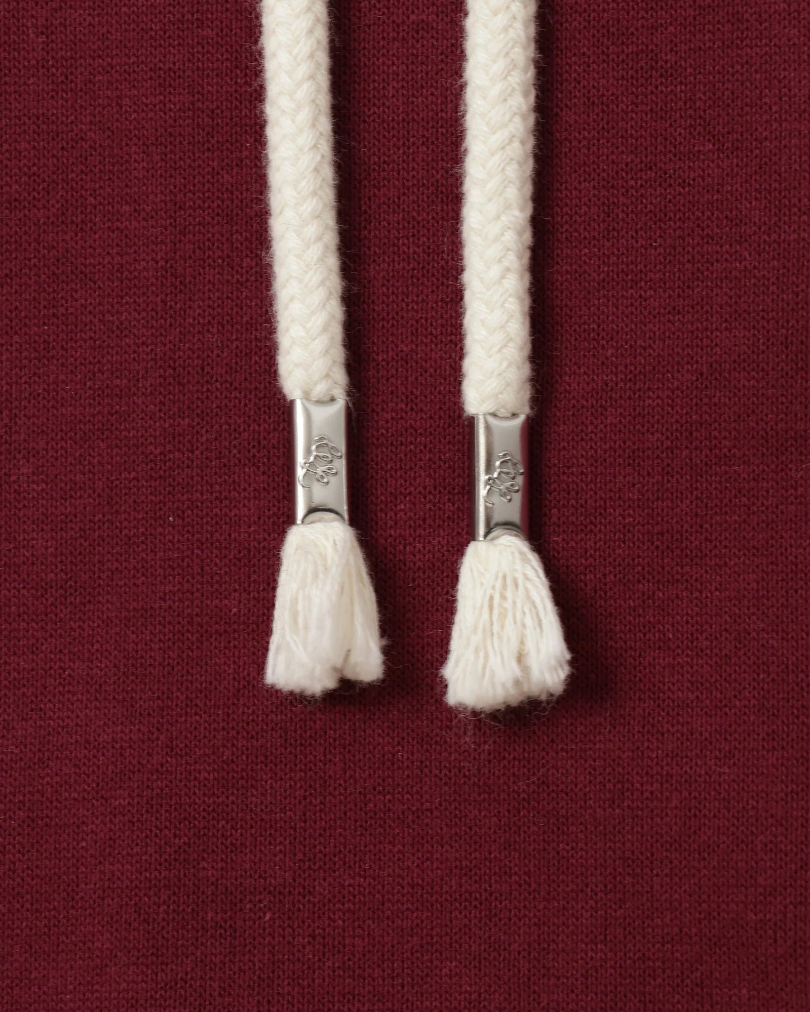 Pullover Hoodie Super Looper French Terry Burgundy