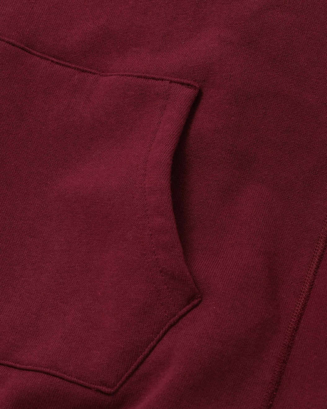 Pullover Hoodie Super Looper French Terry Burgundy