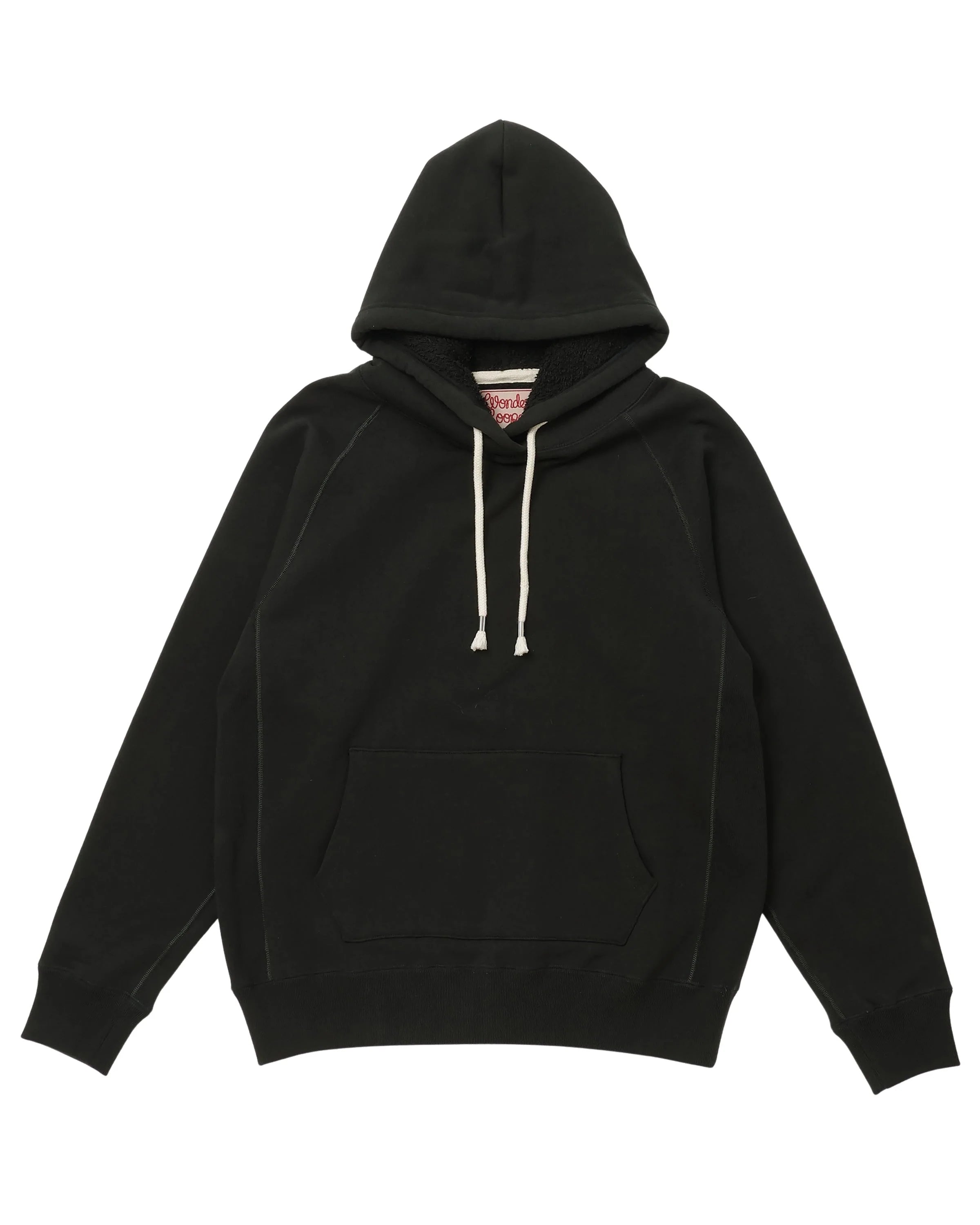 Pullover Hoodie Super Looper French Terry Sumi Black