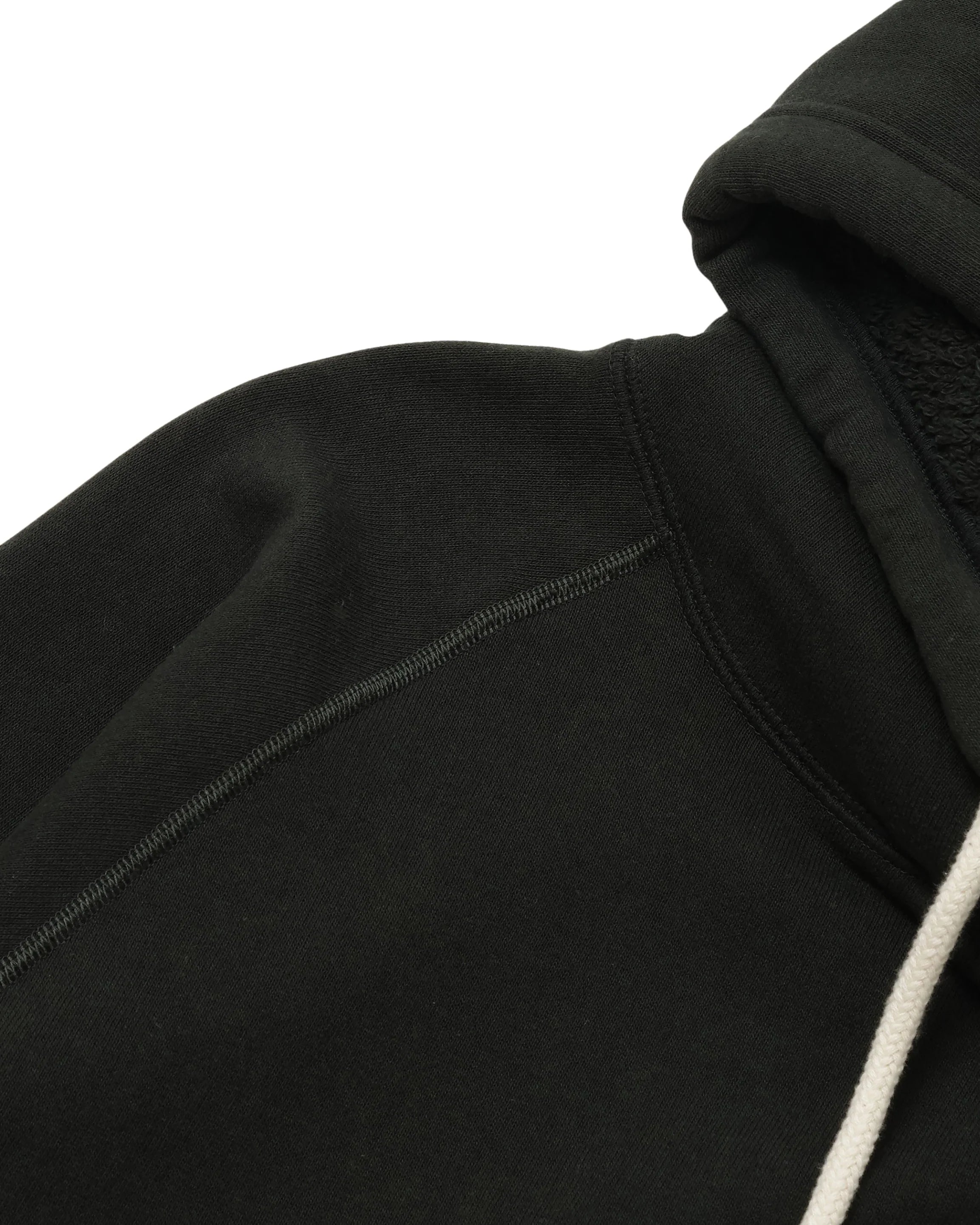 Pullover Hoodie Super Looper French Terry Sumi Black