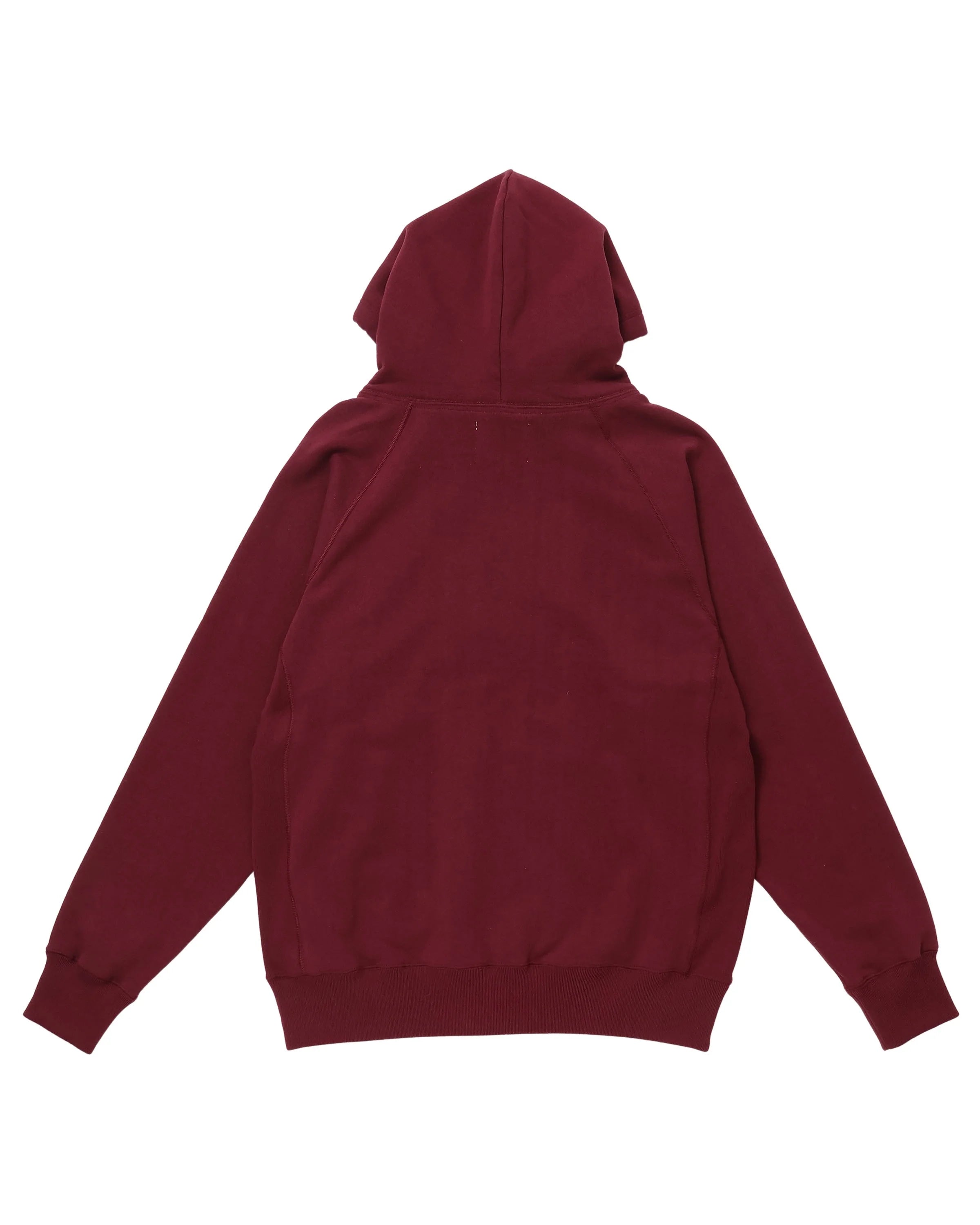 Zip Hoodie Super Looper French Terry Burgundy