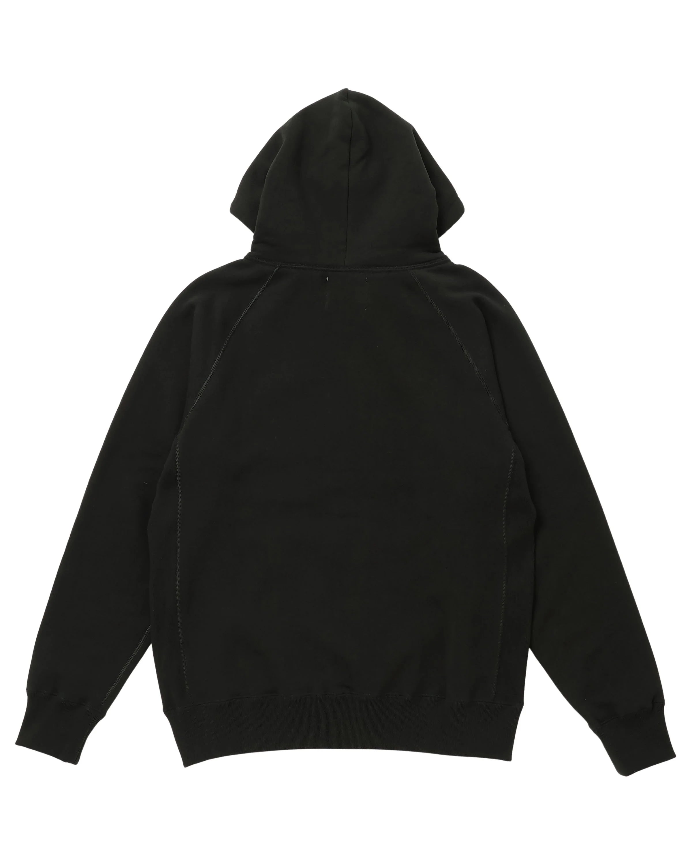 Zip Hoodie Super Looper French Terry Black
