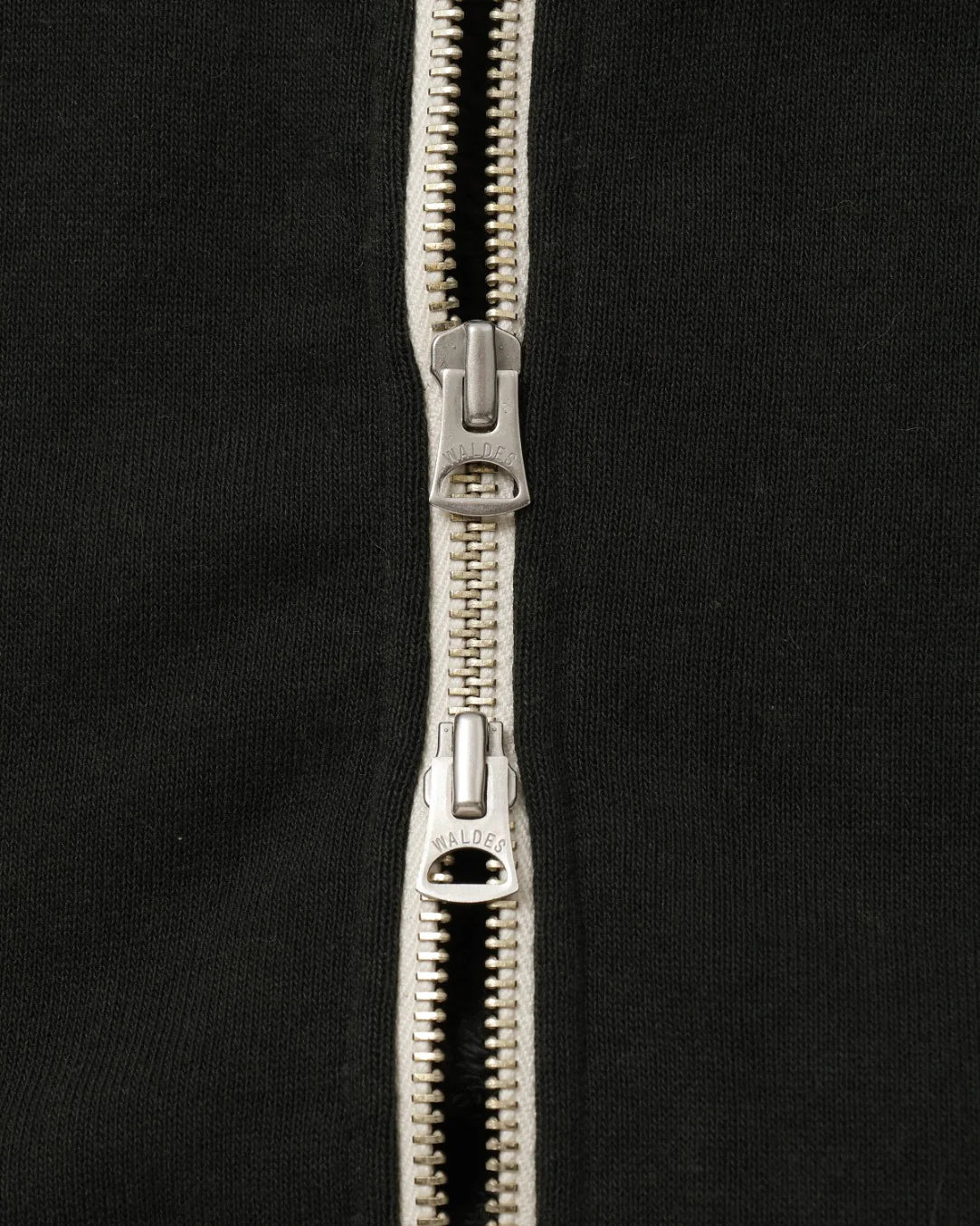 Zip Hoodie Super Looper French Terry Black