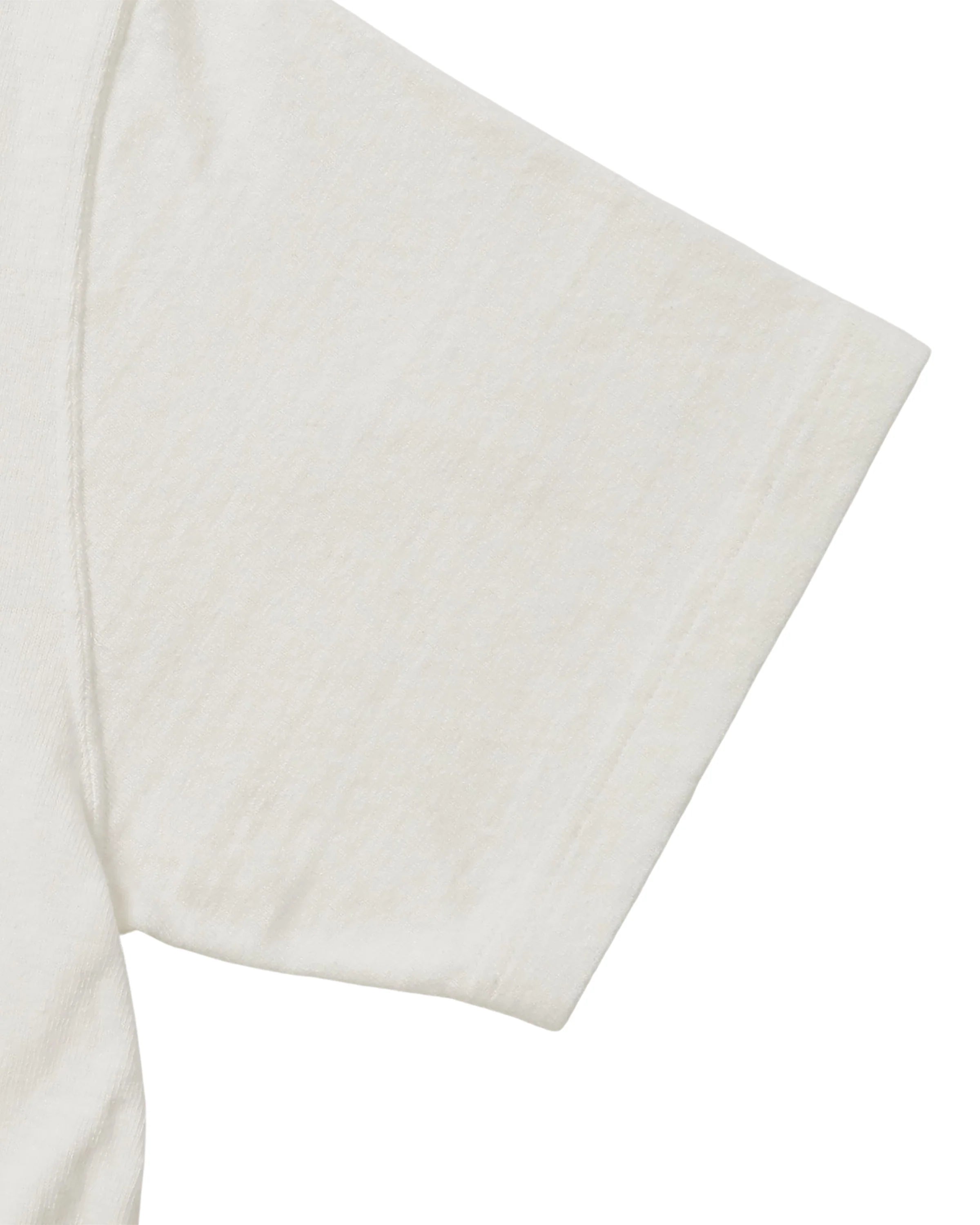 ELS Recycled Cotton Slub T-shirt White