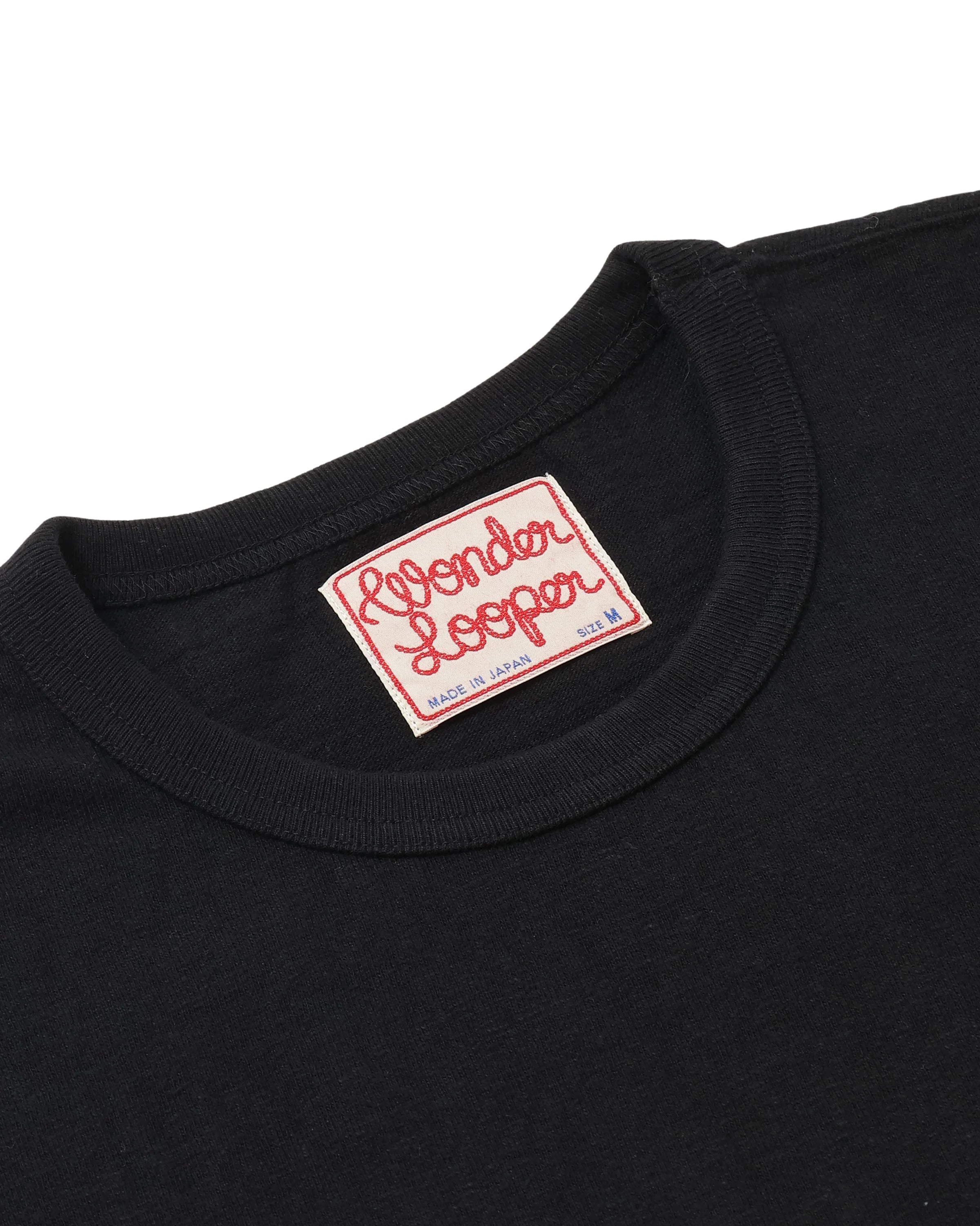 ELS Recycled Cotton Slub T-shirt Black