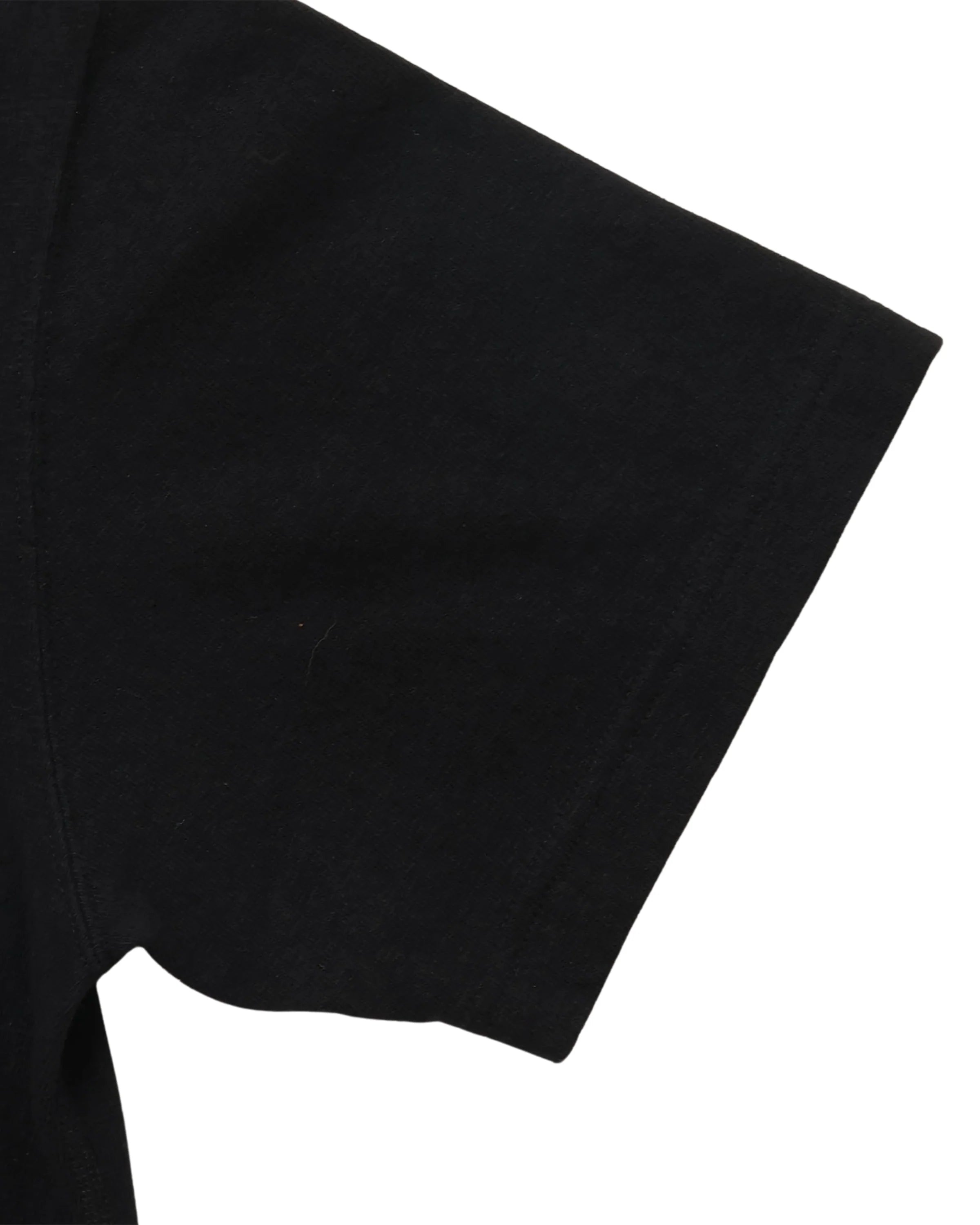 ELS Recycled Cotton Slub T-shirt Black