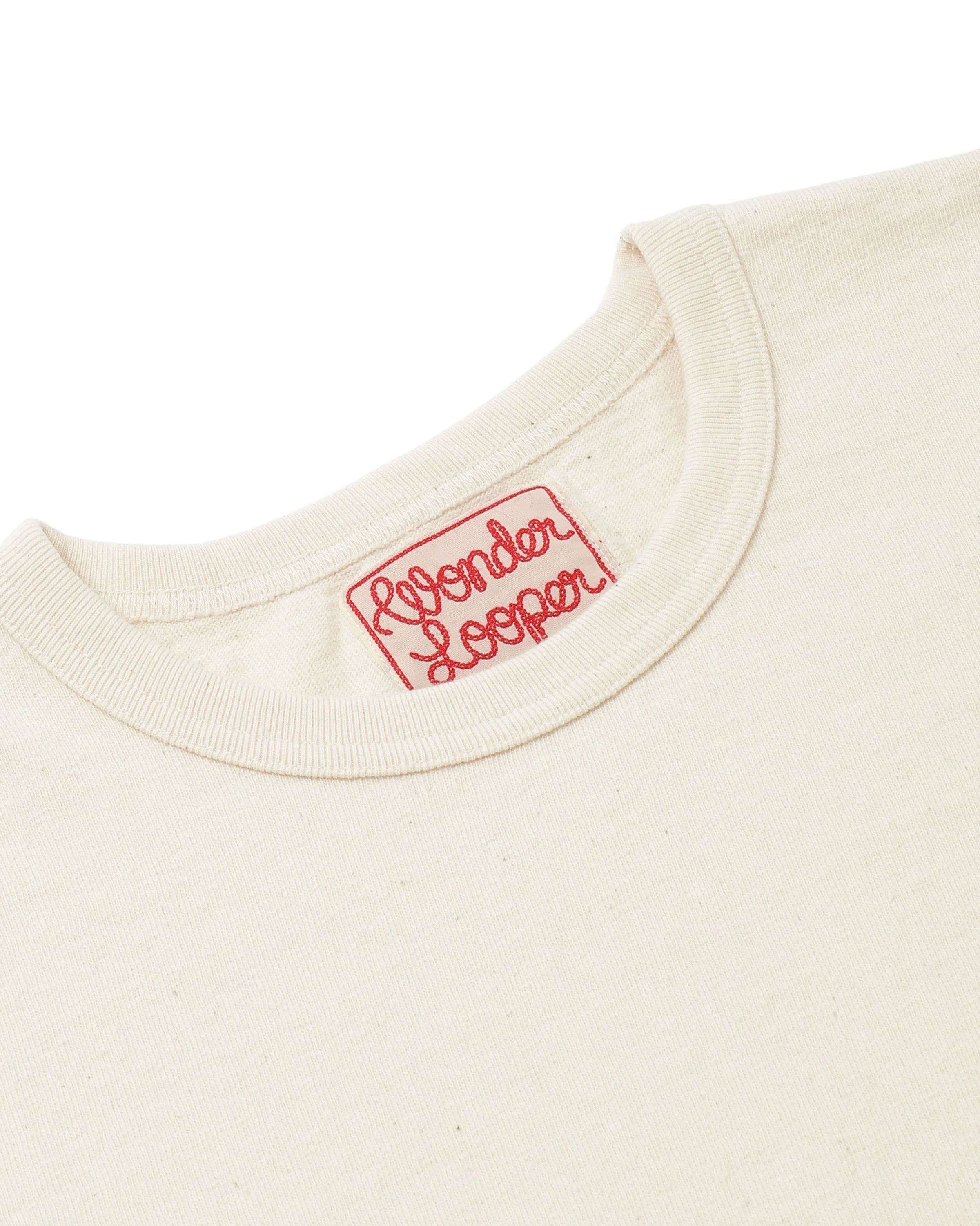 ELS Recycled Cotton Slub T-shirt Ecru