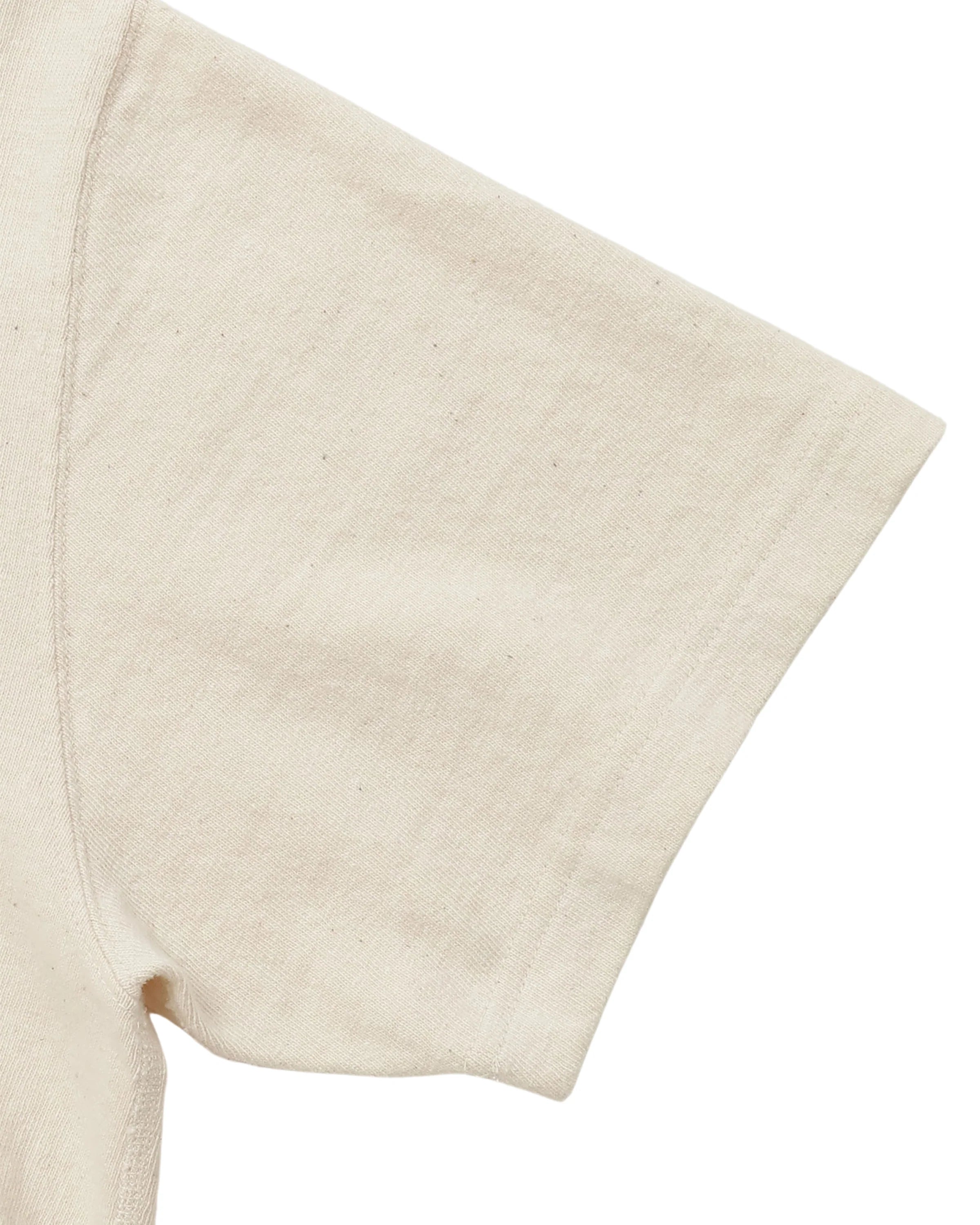 ELS Recycled Cotton Slub T-shirt Ecru
