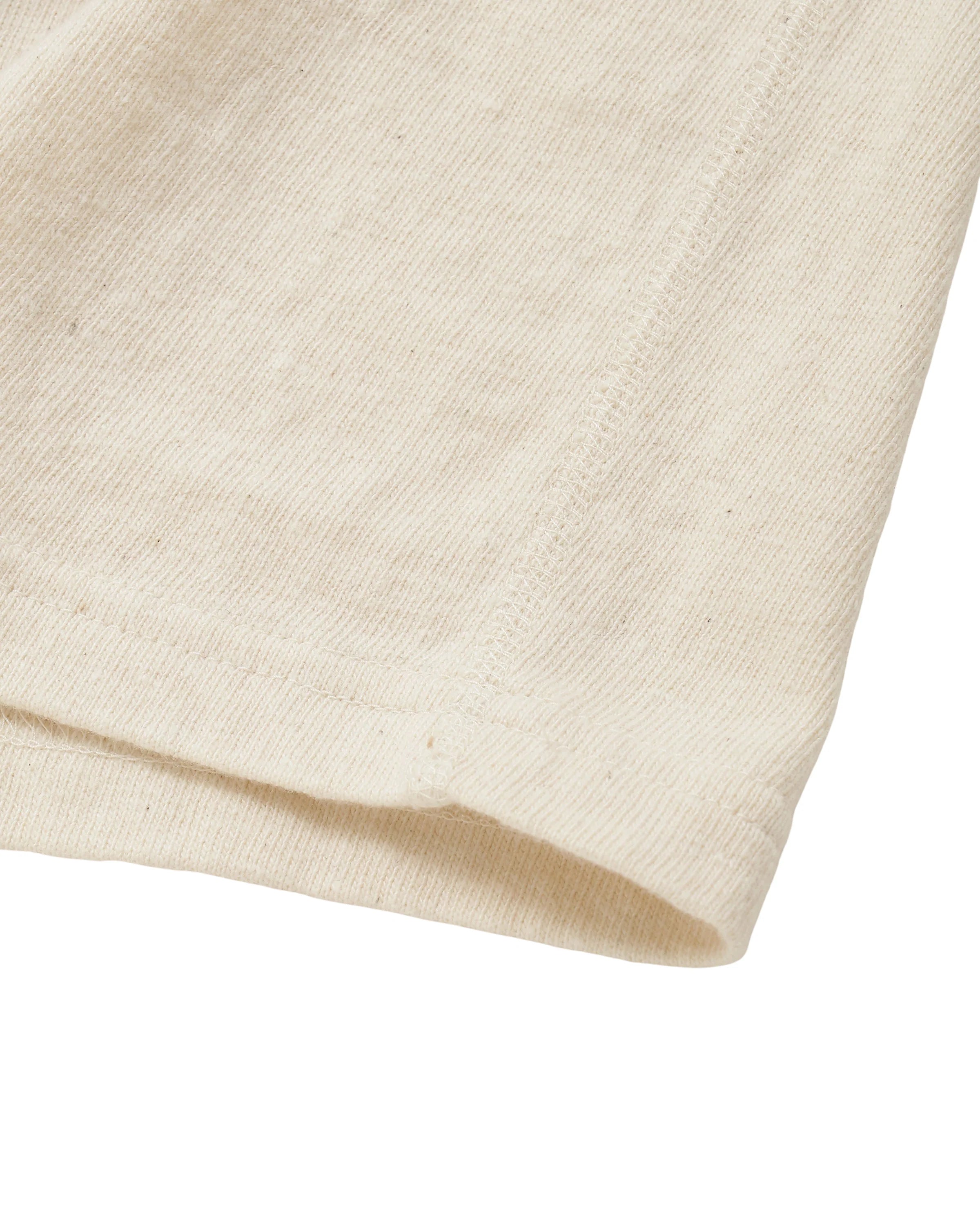ELS Recycled Cotton Slub T-shirt Ecru