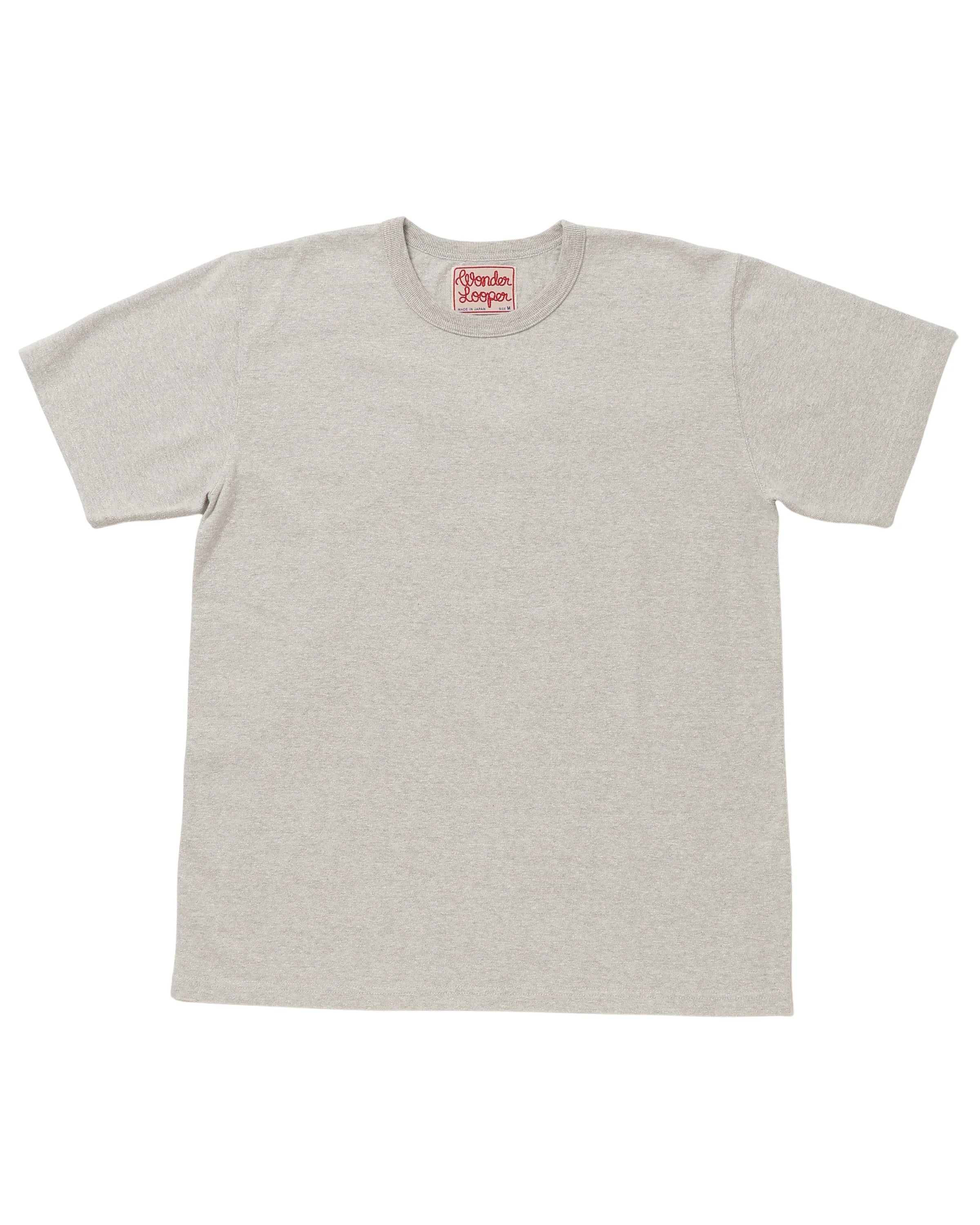 ELS Recycled Cotton Slub T-shirt - Heather Grey