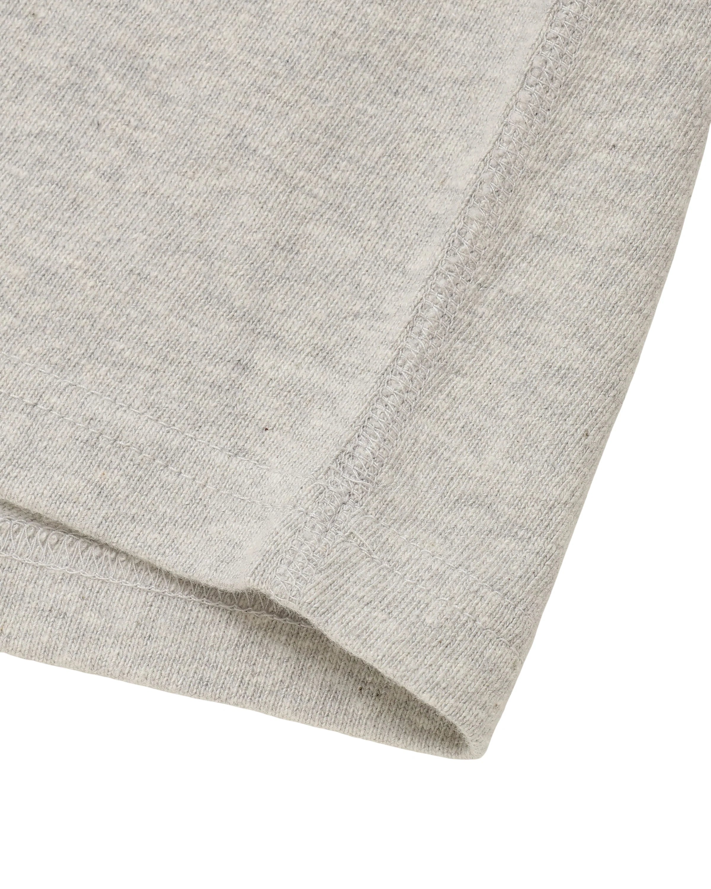 ELS Recycled Cotton Slub T-shirt - Heather Grey