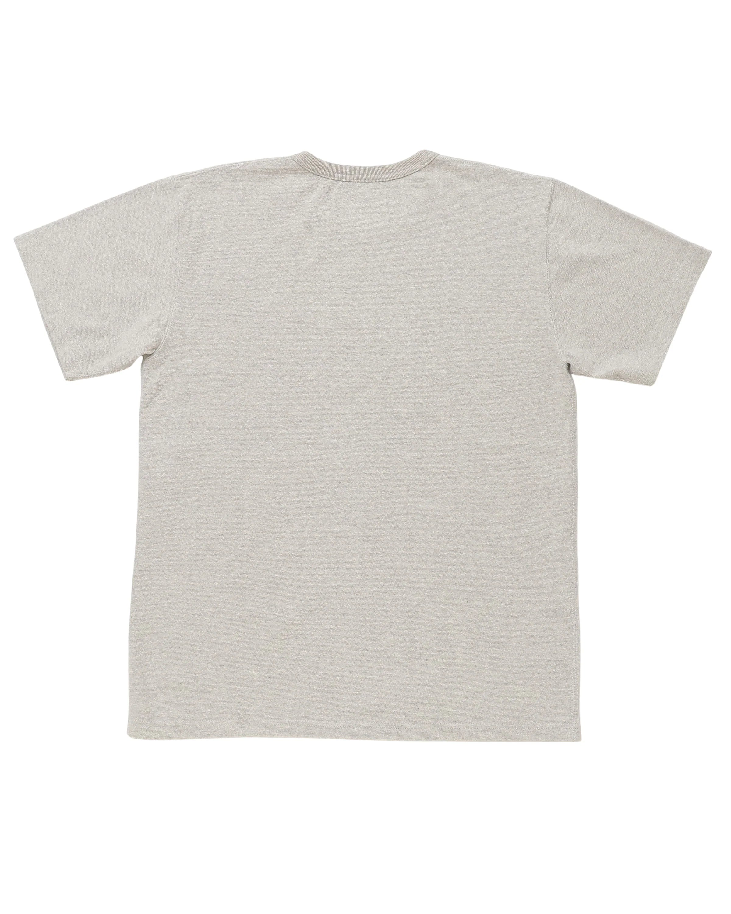 ELS Recycled Cotton Slub T-shirt - Heather Grey