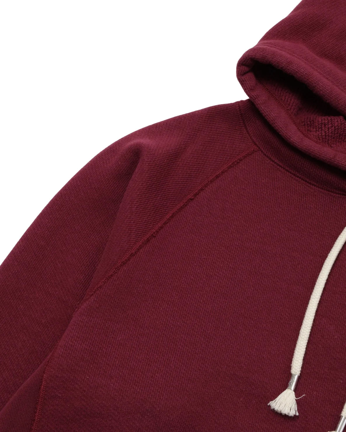Pullover Hoodie Double Heavyweight French Terry Burgundy