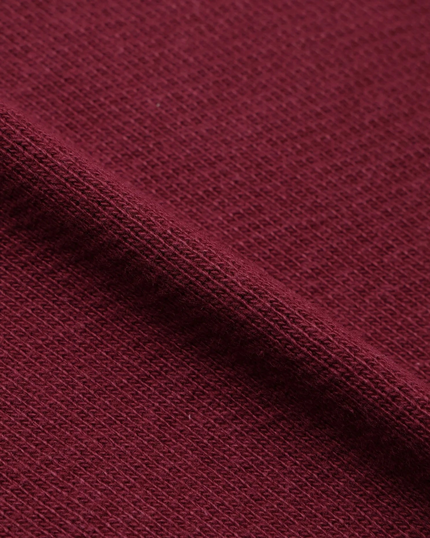 Pullover Hoodie Double Heavyweight French Terry Burgundy